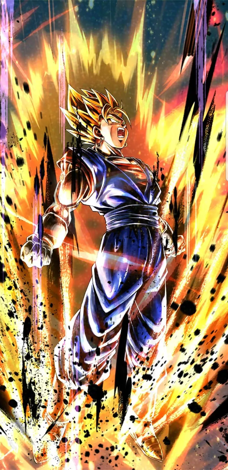 Super Vegito, ball, dbz, dragon, fusion, potara, HD phone wallpaper