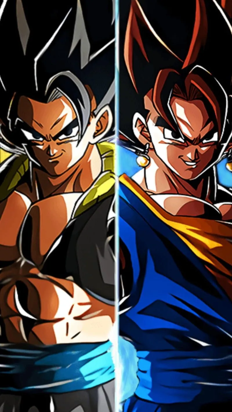 Gogeta and Vegito, ball, dragon, super, HD phone wallpaper