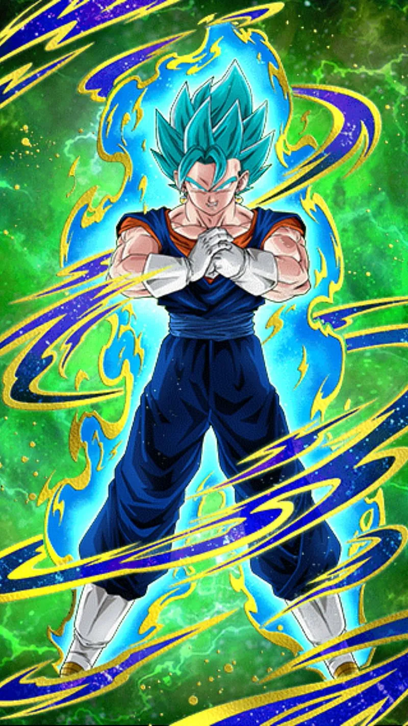 SSB Vegito, ball, dragon, super, HD phone wallpaper