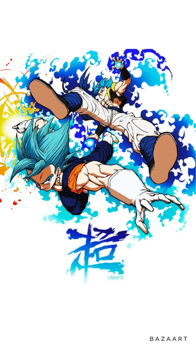 GogetA Vs Vegito wallpaper