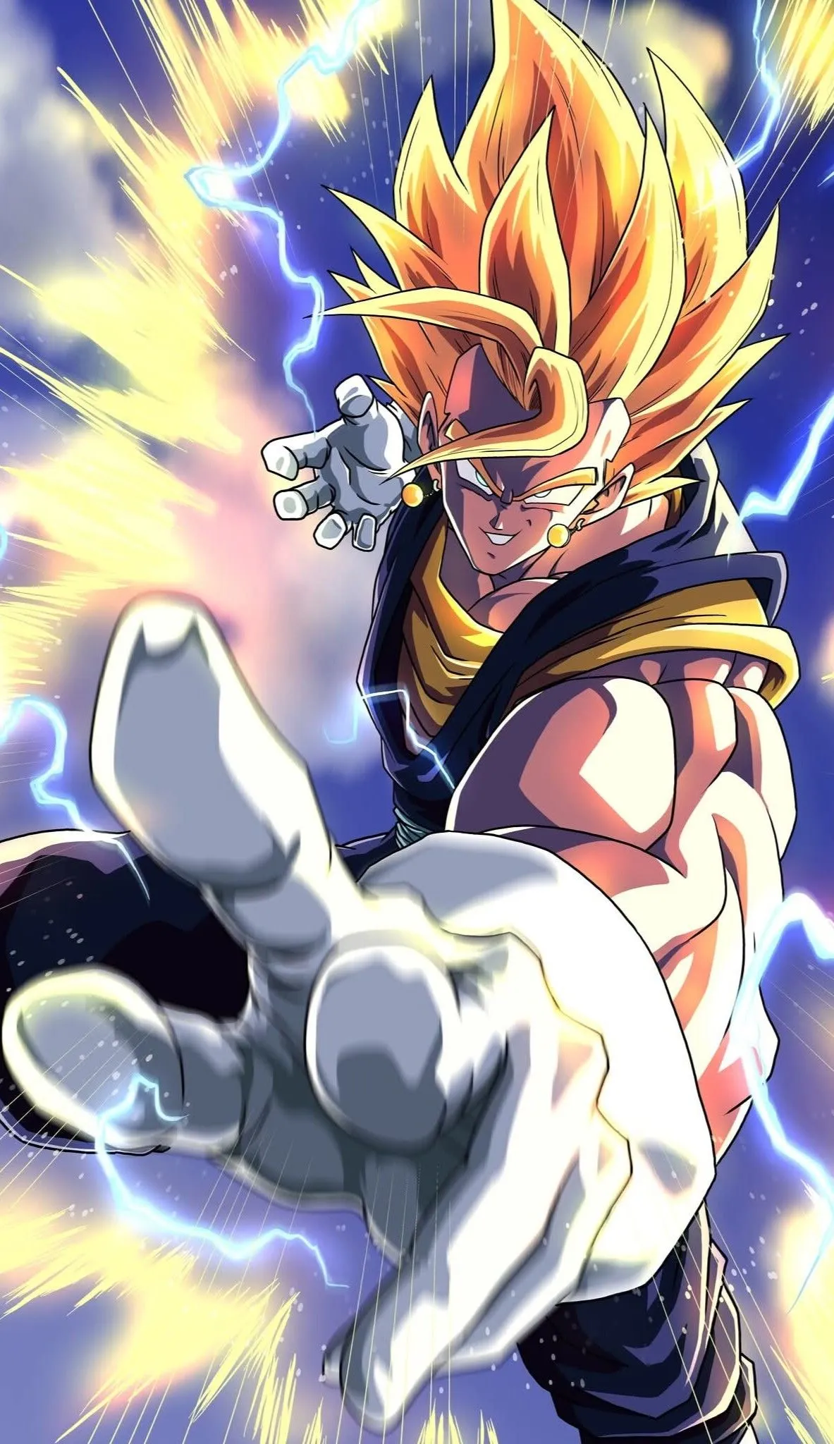 Vegito (Dragon Ball) Phone Wallpaper and iPhone Background: Free HD Download