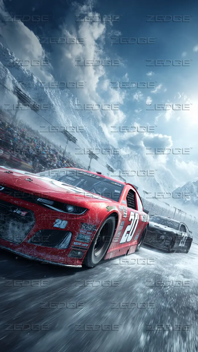 Nascar racing live wallpaper