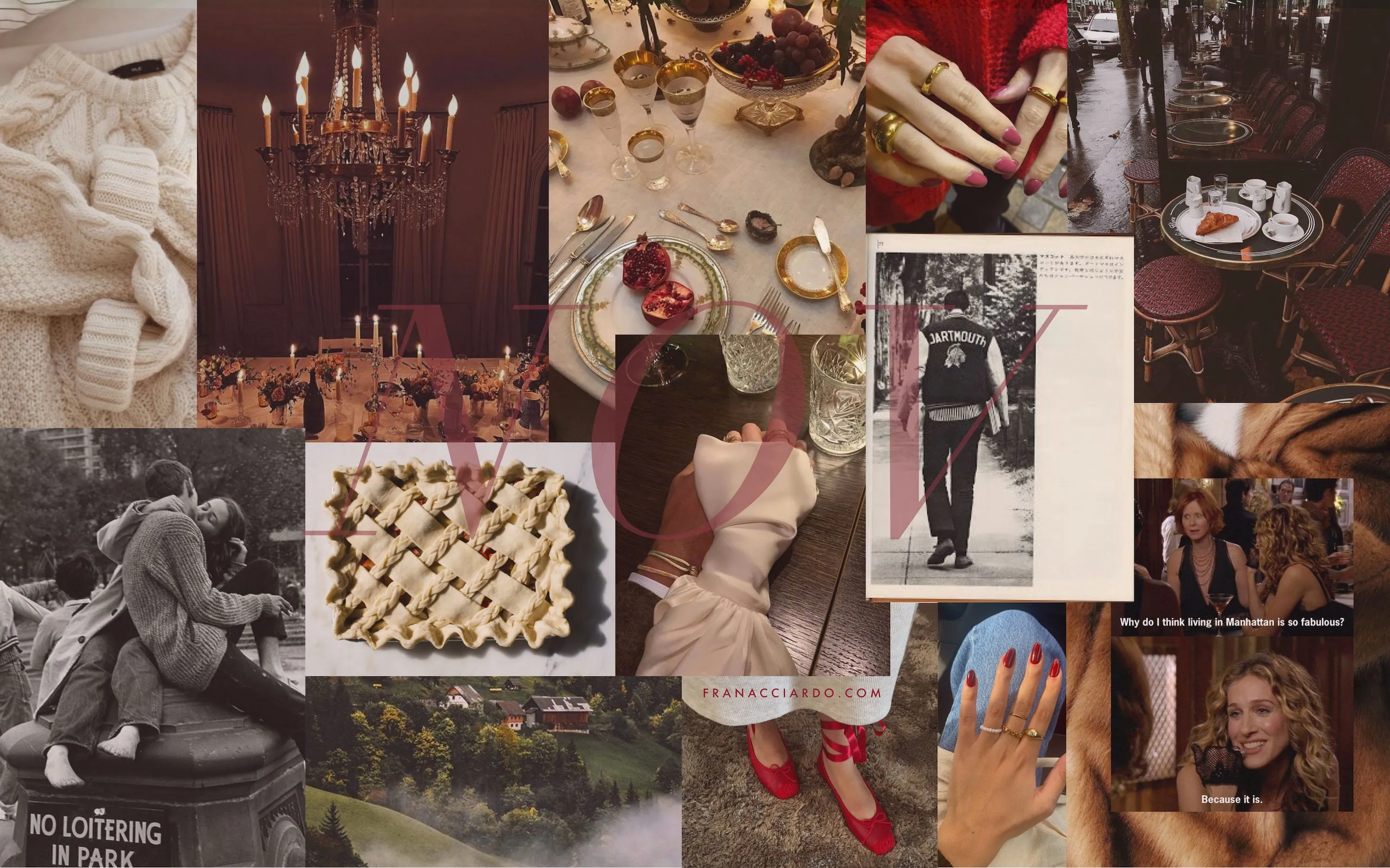 November Moodboard (Desktop & iPhone Wallpaper)