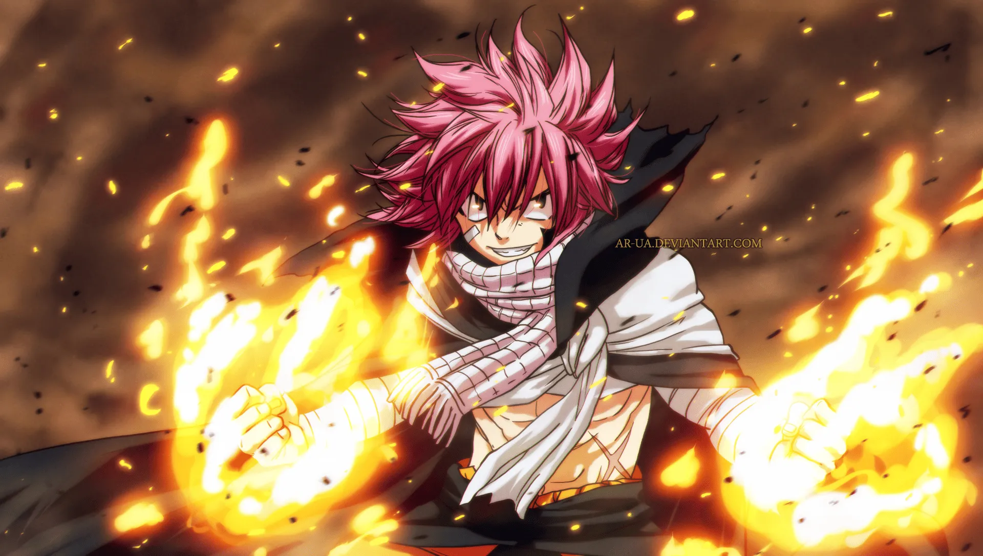 Natsu Dragneel HD Wallpaper Hero from Fairy Tailx1087