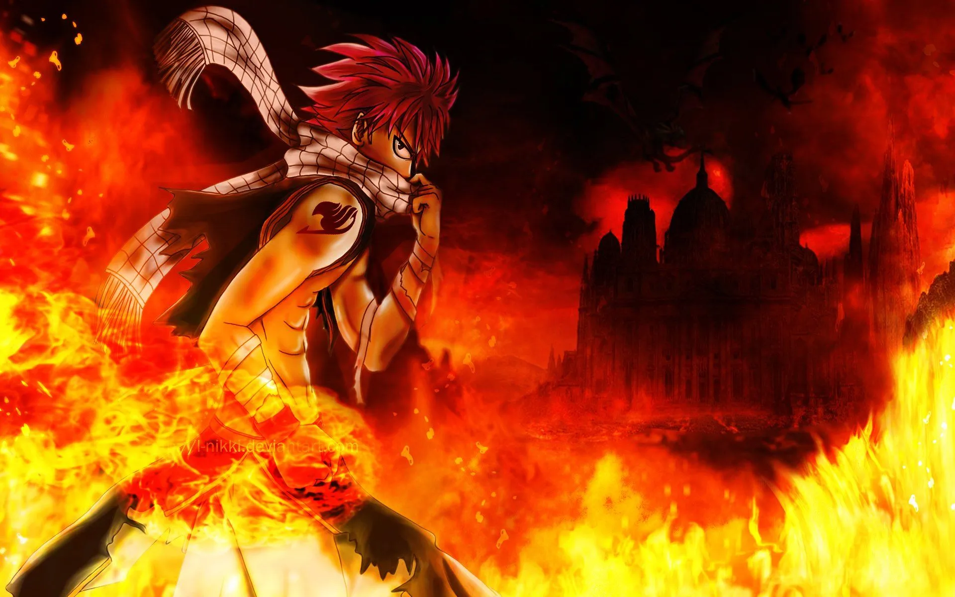 Natsu Dragneel HD Wallpaper from Fairy Tailx1200