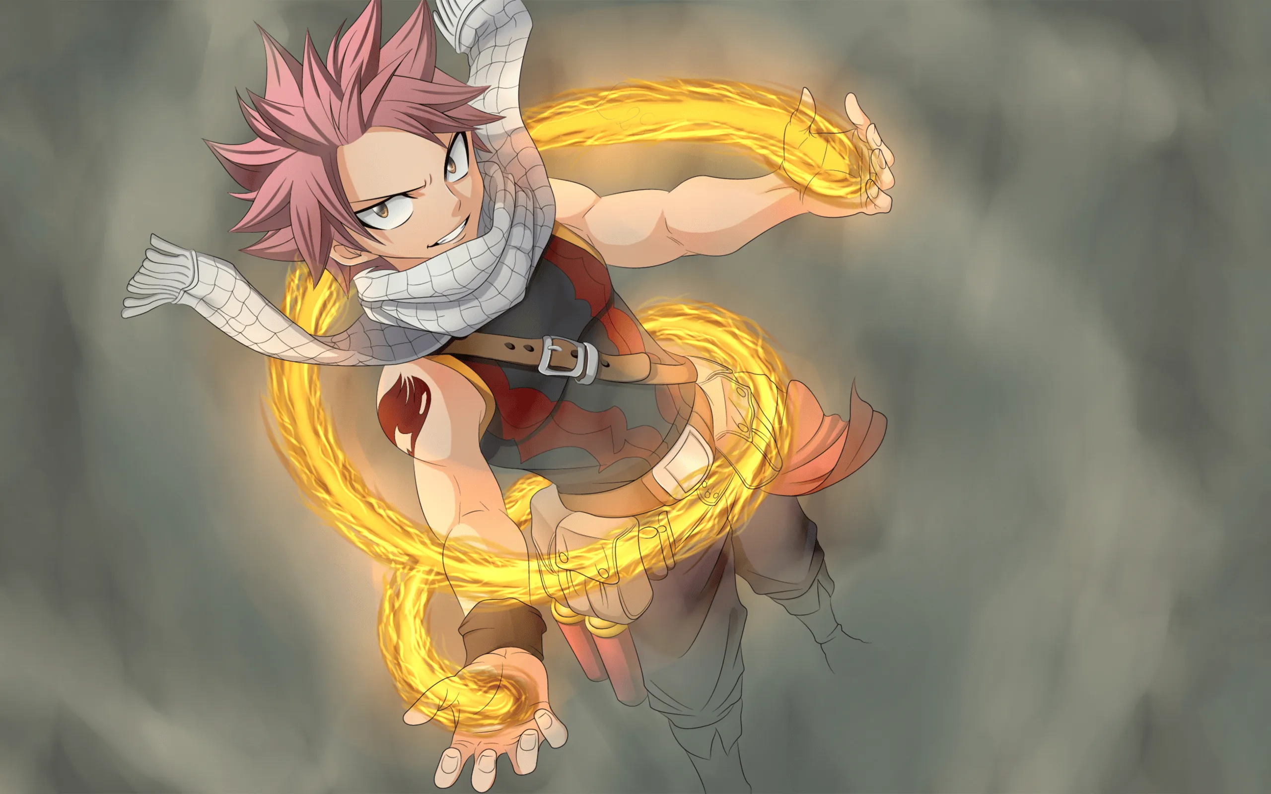 Natsu Dragneel HD Wallpaper Fire Magic. Fairy Tailx1600