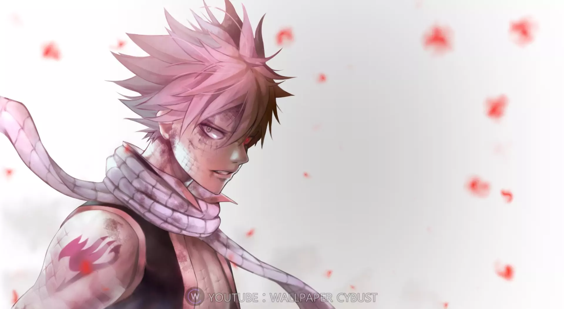Live wallpaper Fairy tail natsu dragneel download on VSThemes.org