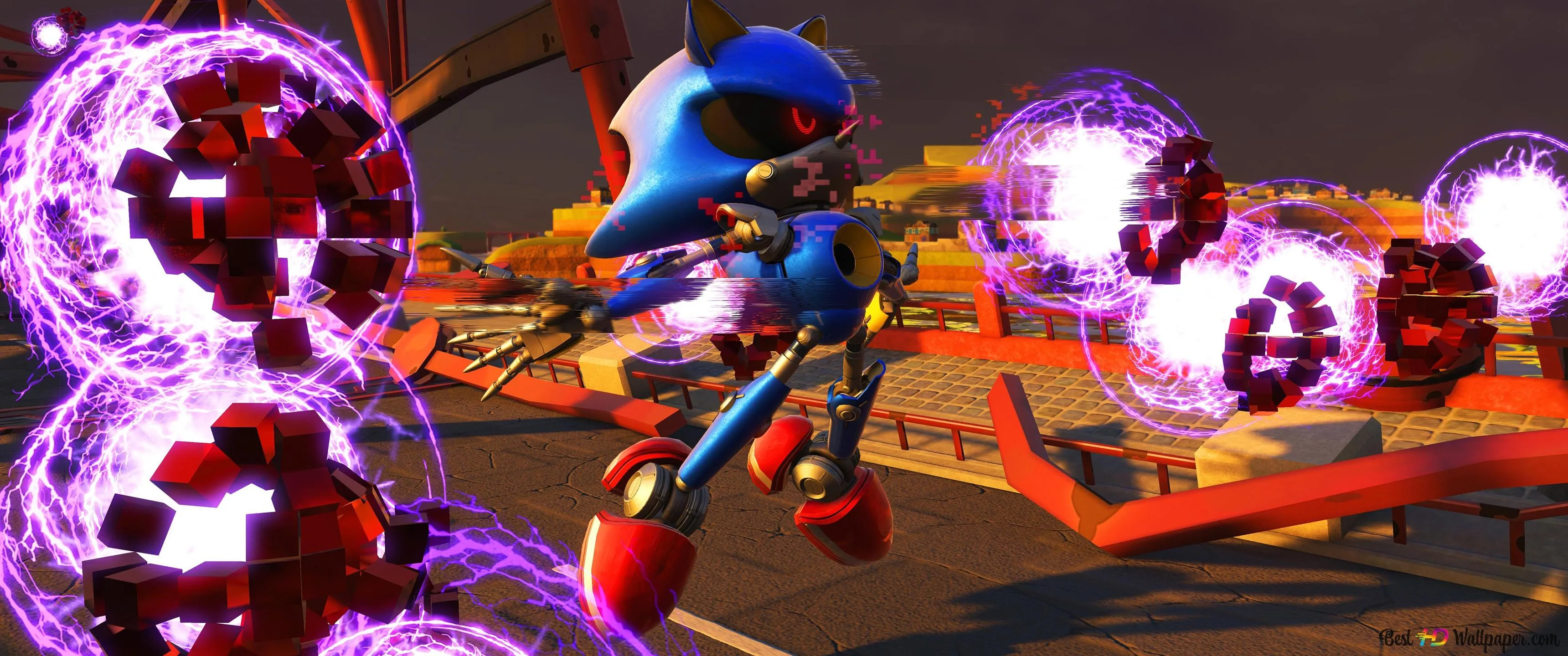 Metal Sonic Hedgehog 4K wallpaper download