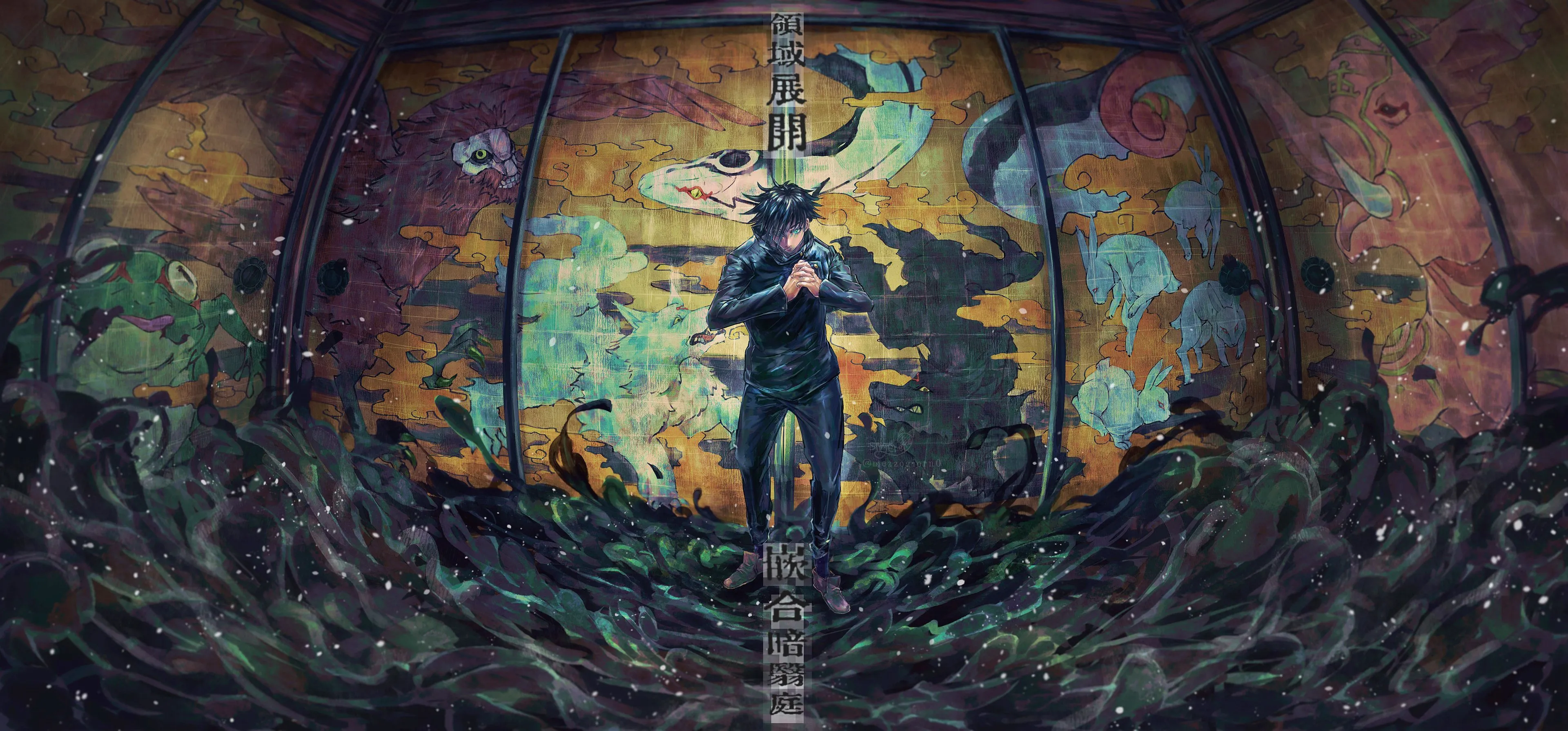 Megumi Fushiguro Art Jujutsu Kaisen Wallpaper, HD Anime 4K Wallpaper, Image and Background