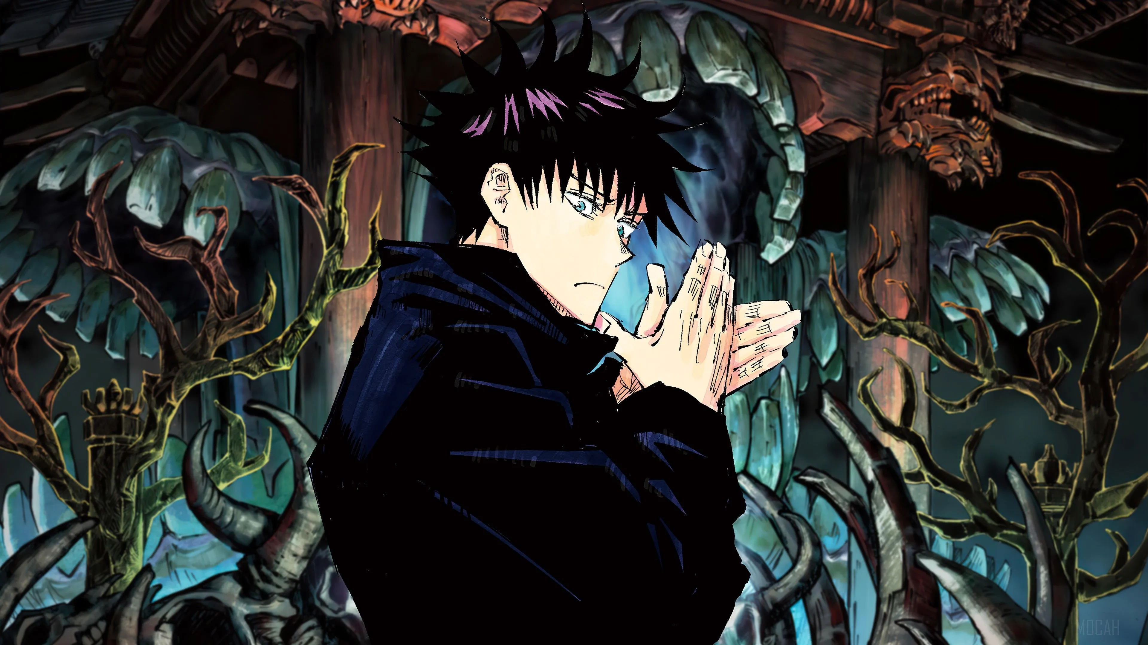 Megumi Fushiguro From Jujutsu Kaisen 4K HD Wallpaper