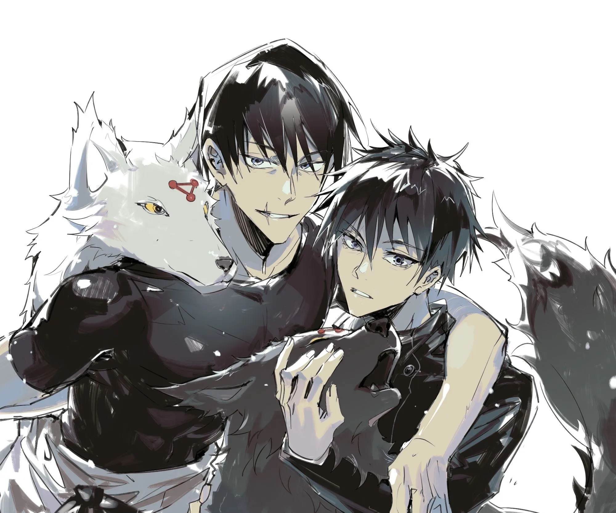 Desktop wallpaper: Toji Fushiguro, Anime, Jujutsu Kaisen, Megumi Fushiguro 4K free download for PC. 1063445