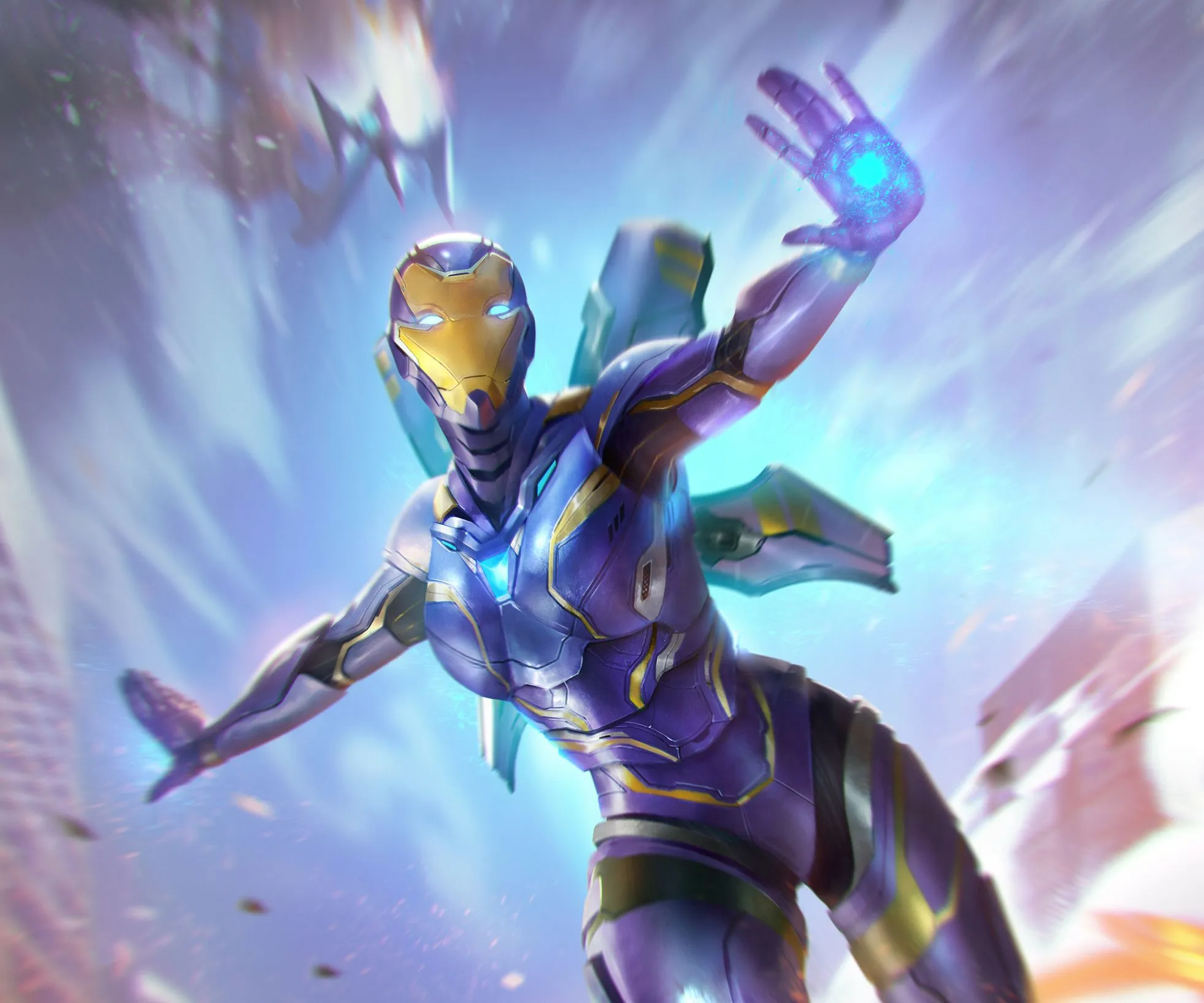 Marvel Snap HD Rescuer Iron Woman Wallpaper, HD Games 4K Wallpaper, Image and Background