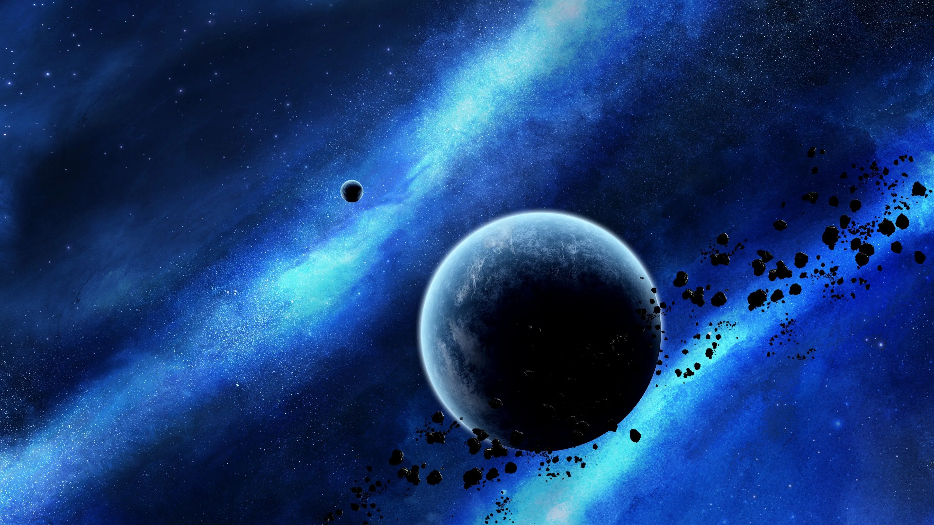 Asteroids In Space 4k Wallpaper, HD Digital Universe Wallpaper, 4k Wallpaper Image, Background, Photos and Picture