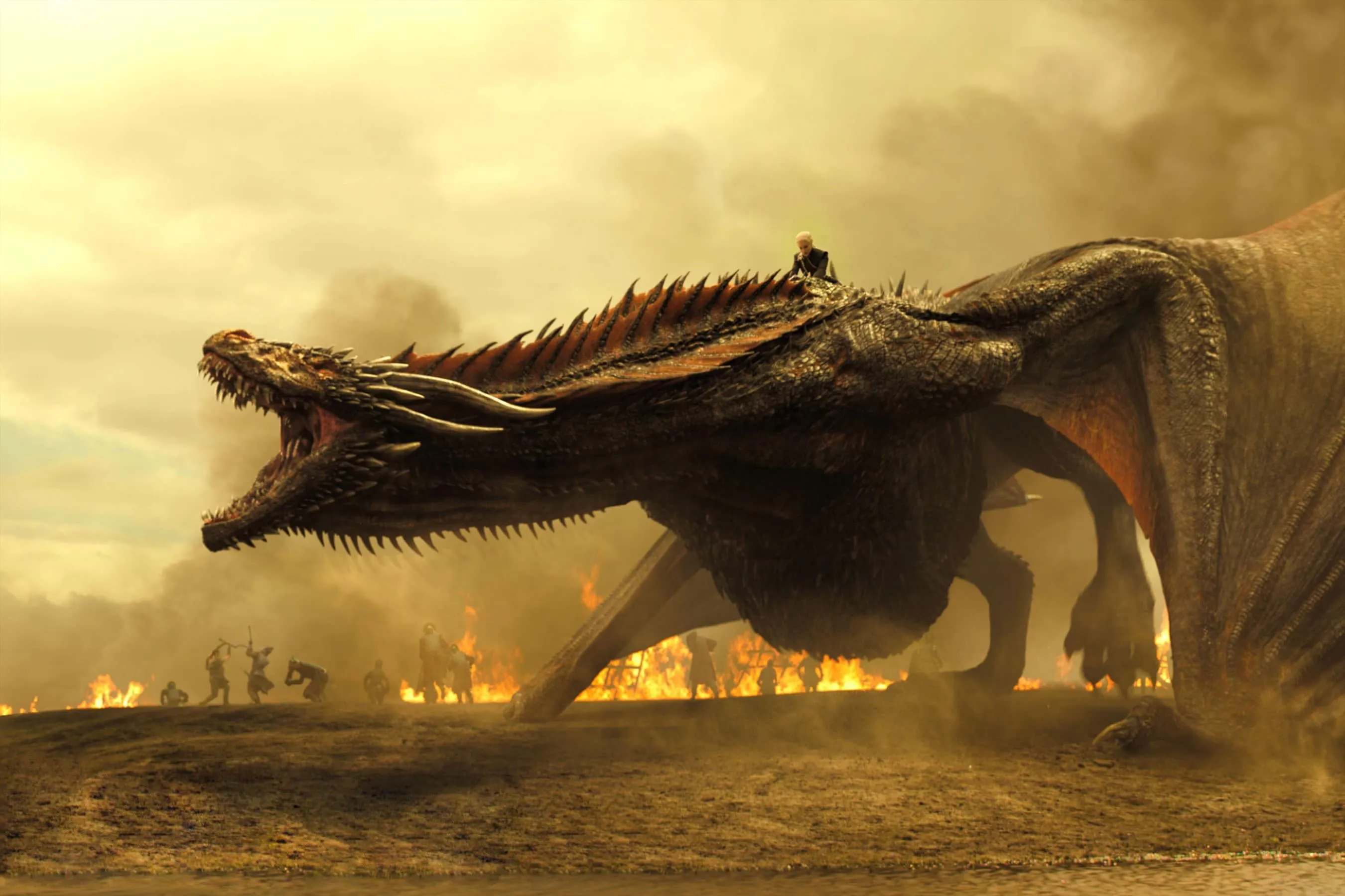 TV, dragon, Game of Thrones, House Targaryen, A Song of Ice and Fire, Daenerys Targaryen, HD Wallpaper