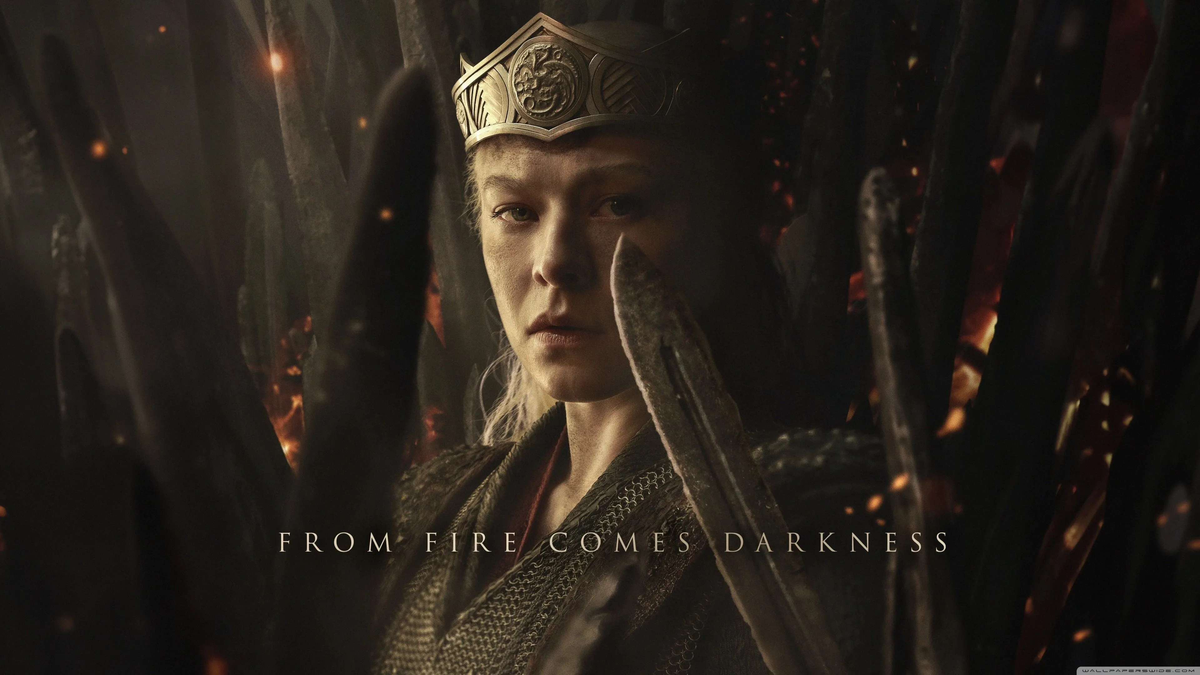 House of the Dragon Season 3, Rhaenyra Targaryen 4K UHD Wallpaper for UltraHD Desktop and TV
