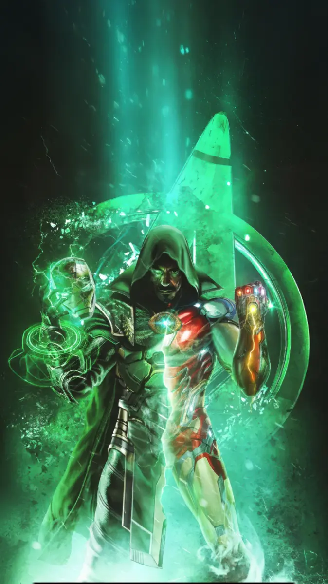 Dr Doom x Iron man wallpaper