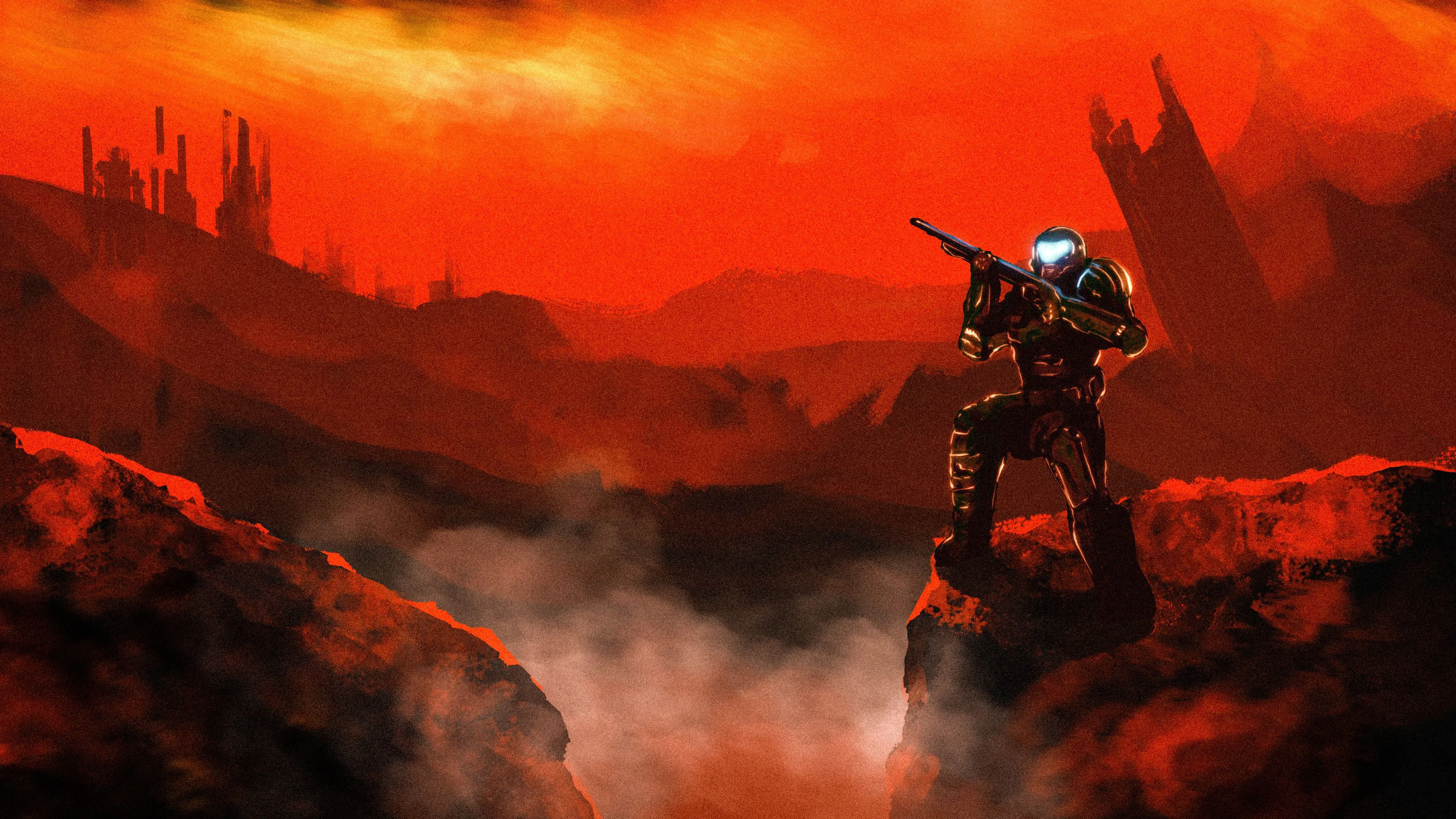 4k Doom Doom Slayer Wallpaper, HD Games 4K Wallpaper, Image and Background
