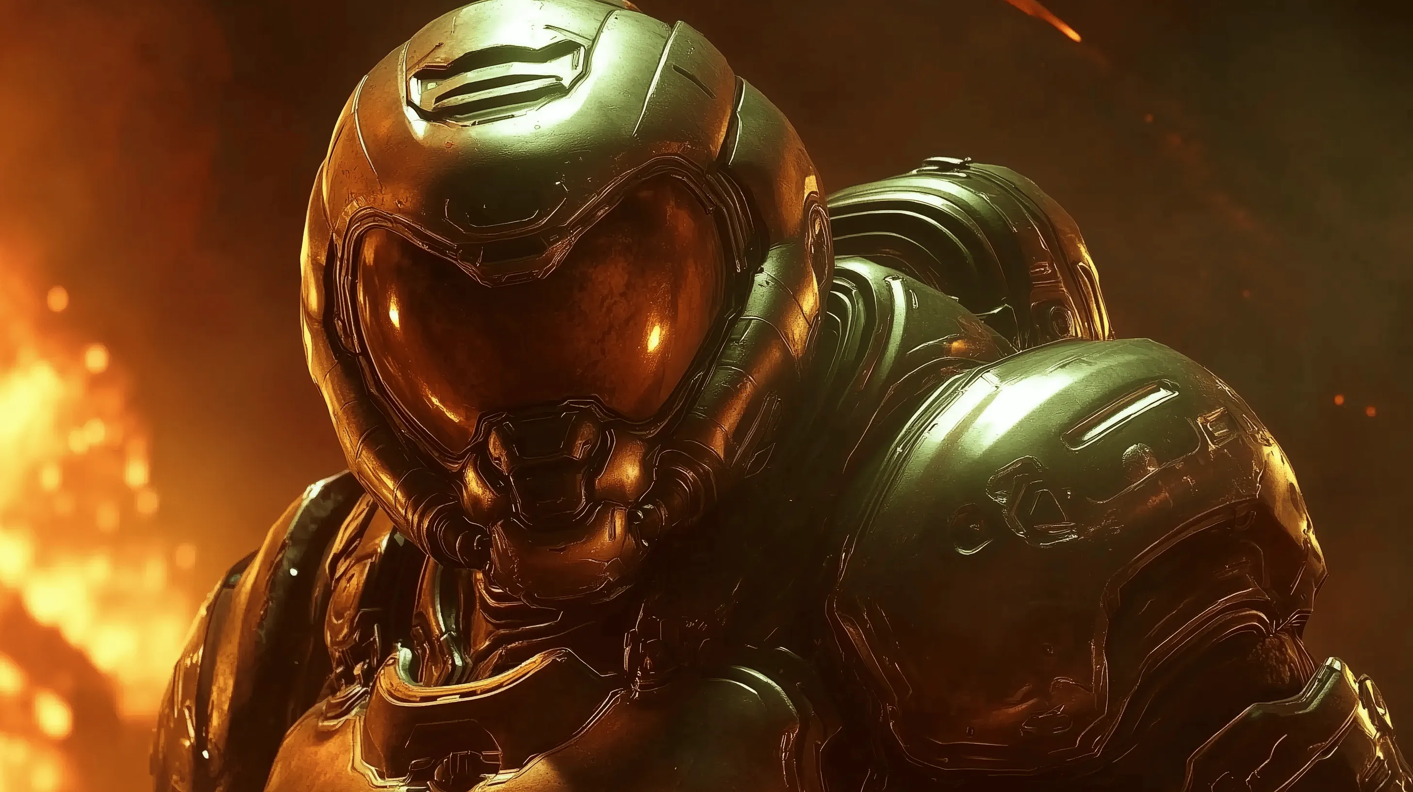 Doom Eternal HD Wallpaper: Unleash the Slayer