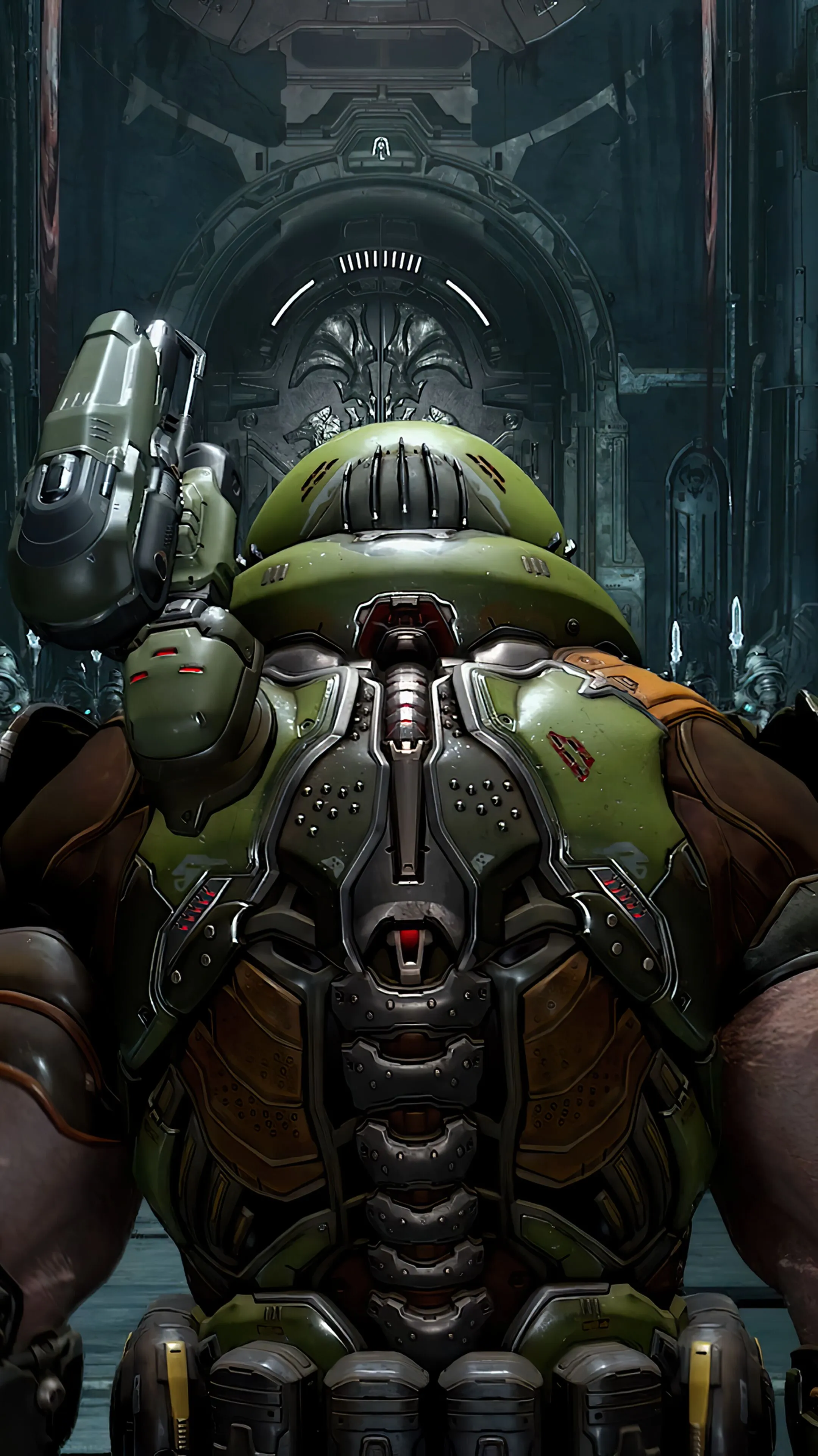 Doomguy From Doom Eternal 4K HD Phone Wallpaper