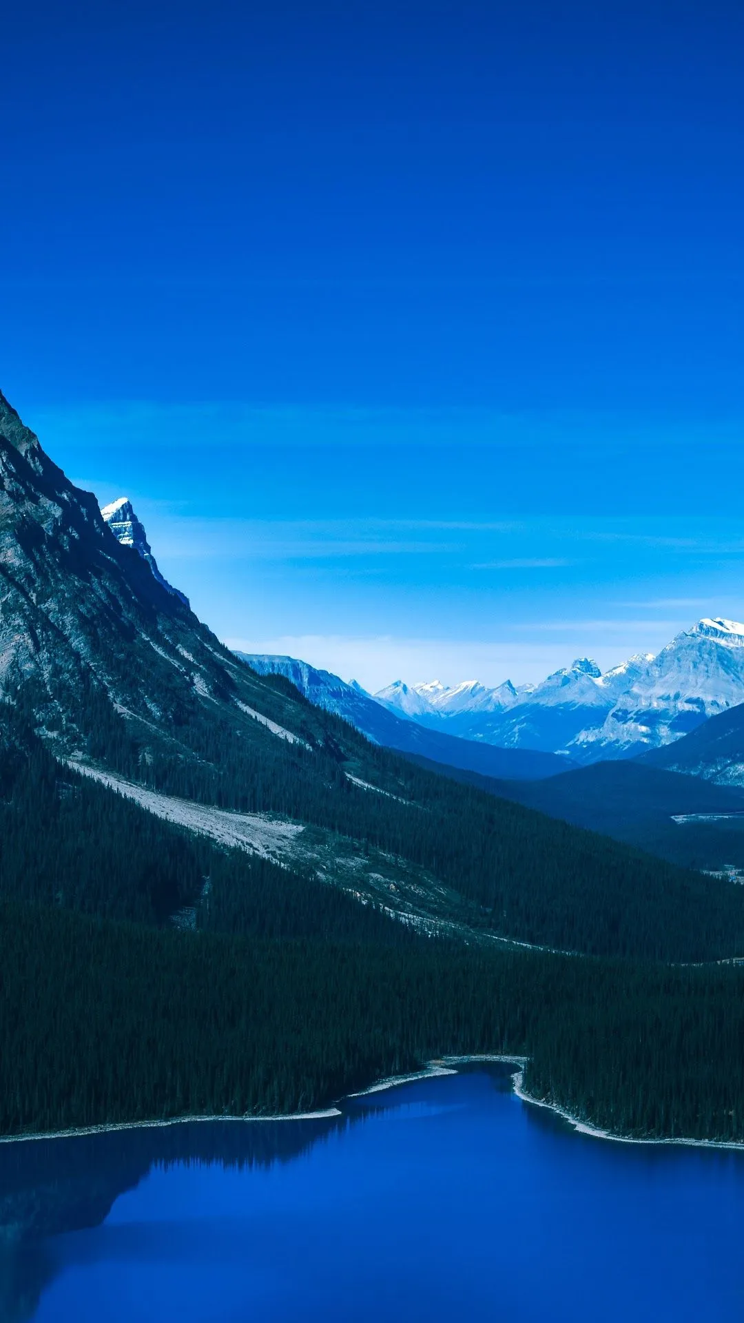 Mountain, Lake, Nature, Landscape, Scenery, 8K HD HD Phone Wallpaper