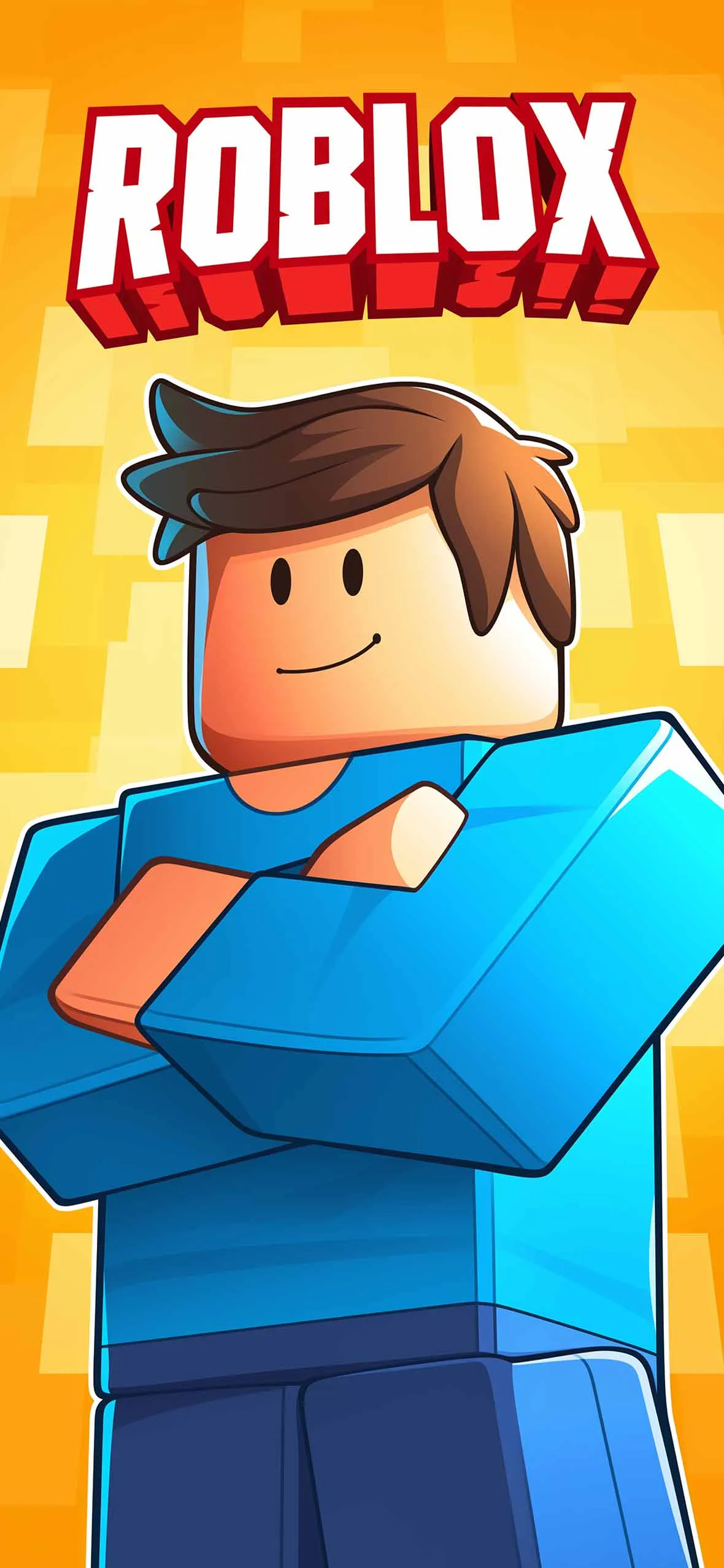 Handsome Roblox Character Art Wallpaper Wallpaper HD
