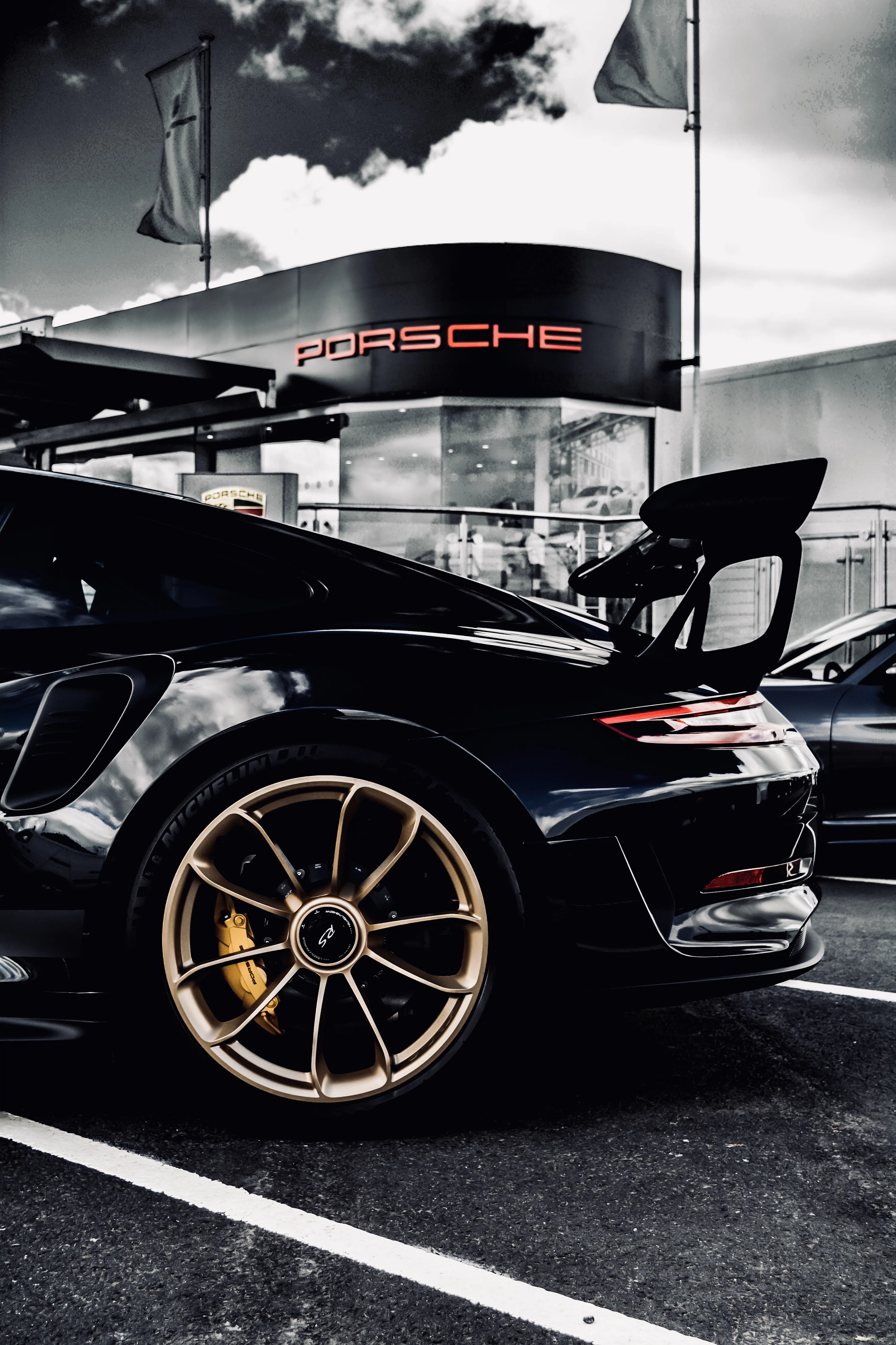 50,Black Porsche Picture. Download Free Image