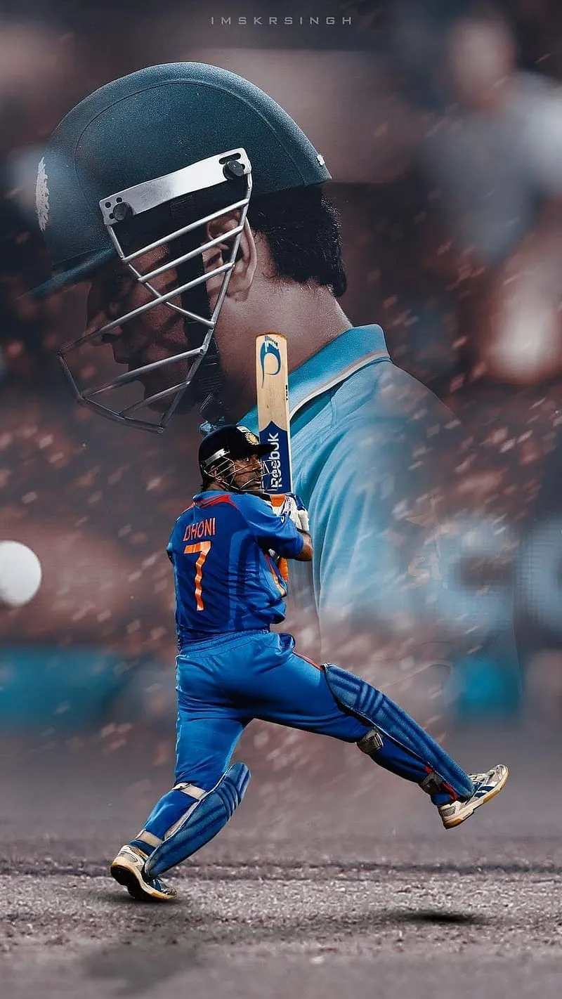 Mahendra Singh Dhoni, jersey no 7, india, cricketer, dhoni, HD phone wallpaper