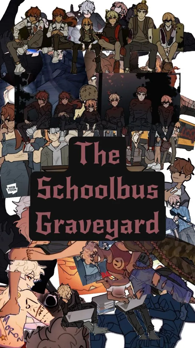 The Schoolbus Graveyard wallpaper. School bus, Graveyard, Book club books