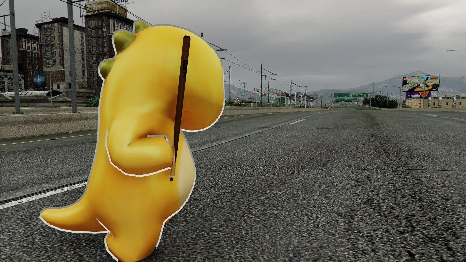 奶龙 NaiLong [Add On Ped]