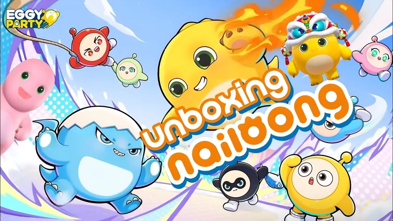 EGGY PARTY. UNBOXING NAILOONG OUTFIT AND EBBY! THE CUTEST COLLABORATION