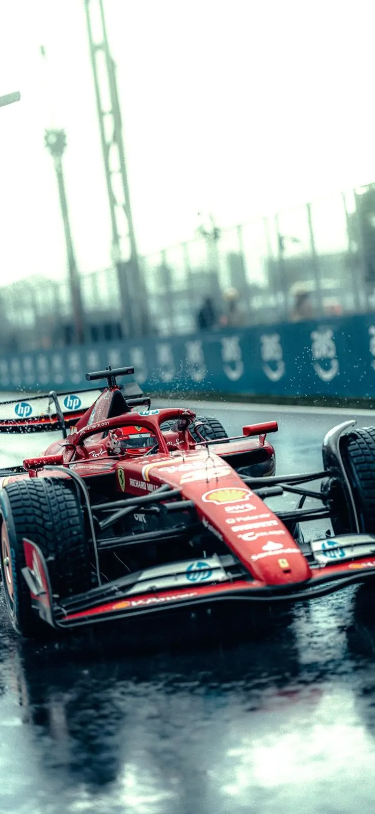 Charles Leclerc F1 iPhone Wallpaper. Scuderia Ferrari. Canadian Grand Prix 2024