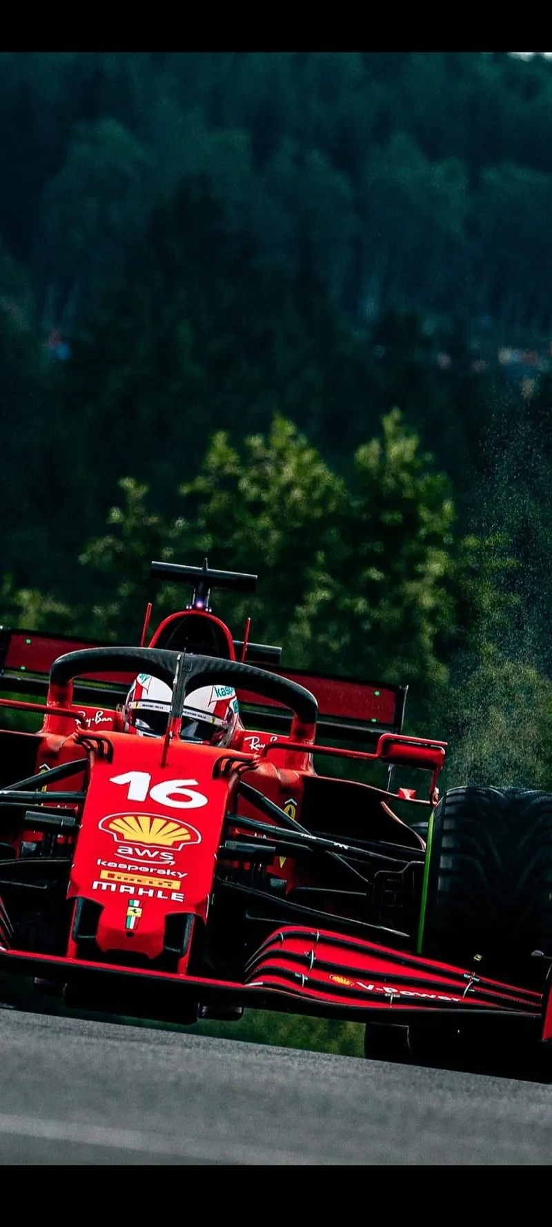 Ferrari, charles leclerc, f1, ferrari f1, formula 1, scuderia ferrari, sebastian vettel, HD phone wallpaper