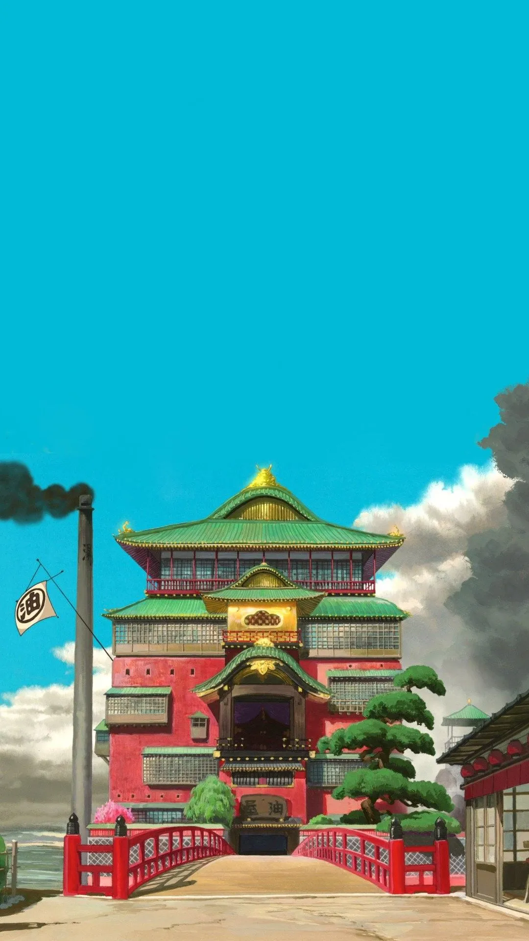 Daily Ghibli :verified:: Spirited Away phone wallpaper