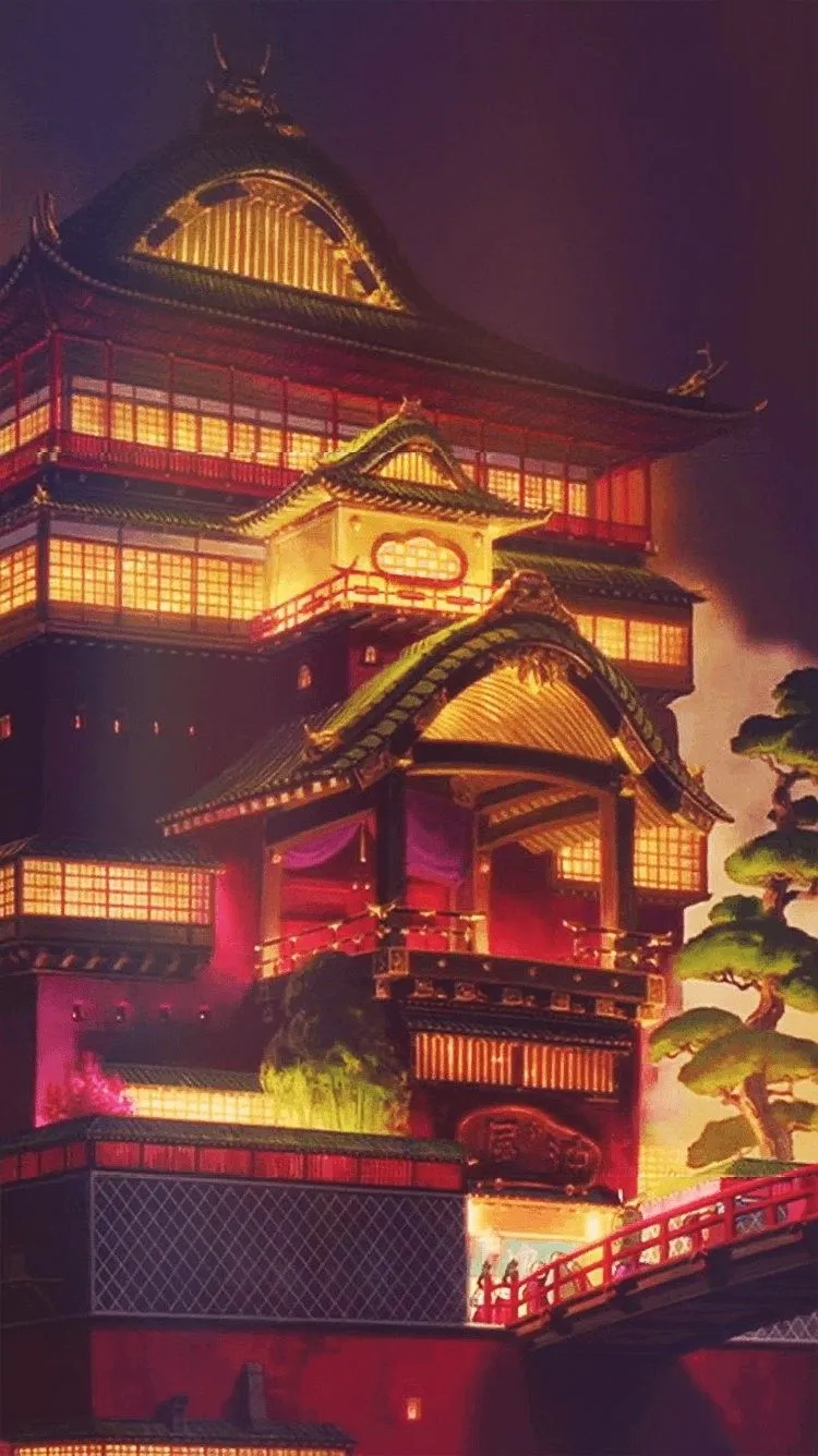 Daily Ghibli :verified:: Spirited Away phone wallpaper