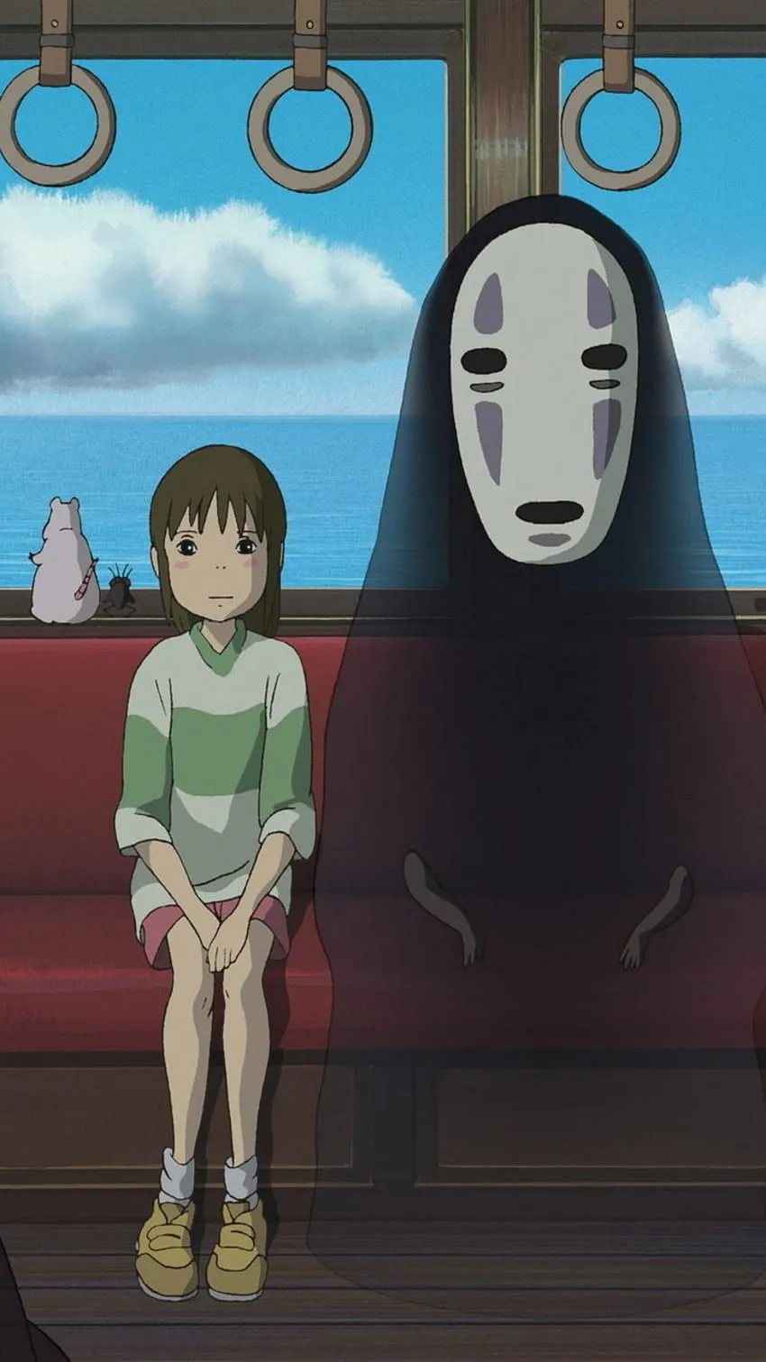Spirited Away, Faceless, Art, Bo, Anime, Chihiro, spirited away phone HD phone wallpaper
