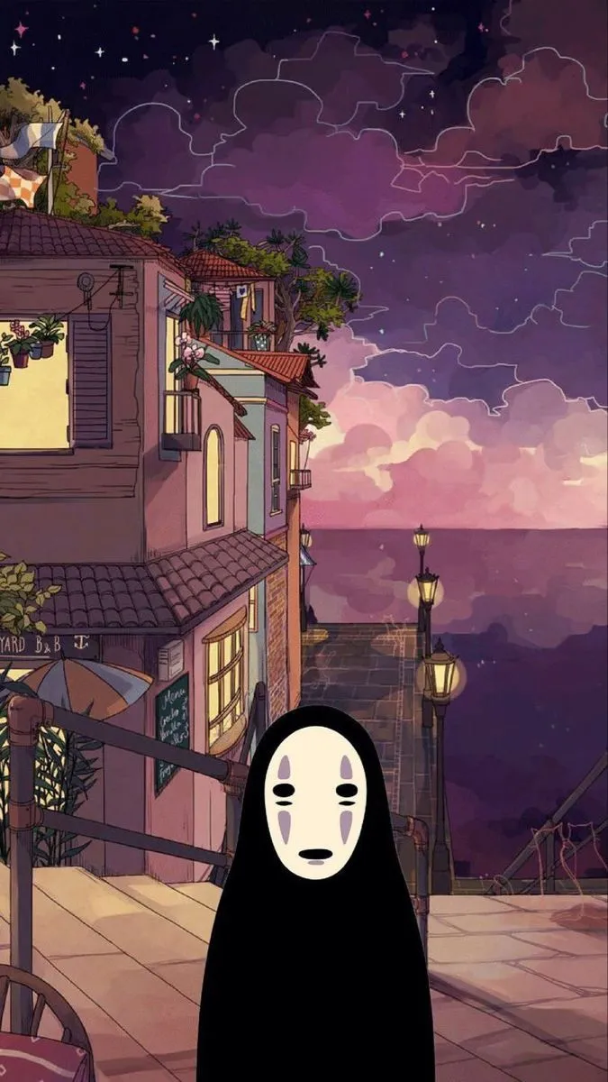 wallpaper #ghiblistudio #kaonashi #spiritedaway #spiritedawaynoface #anime