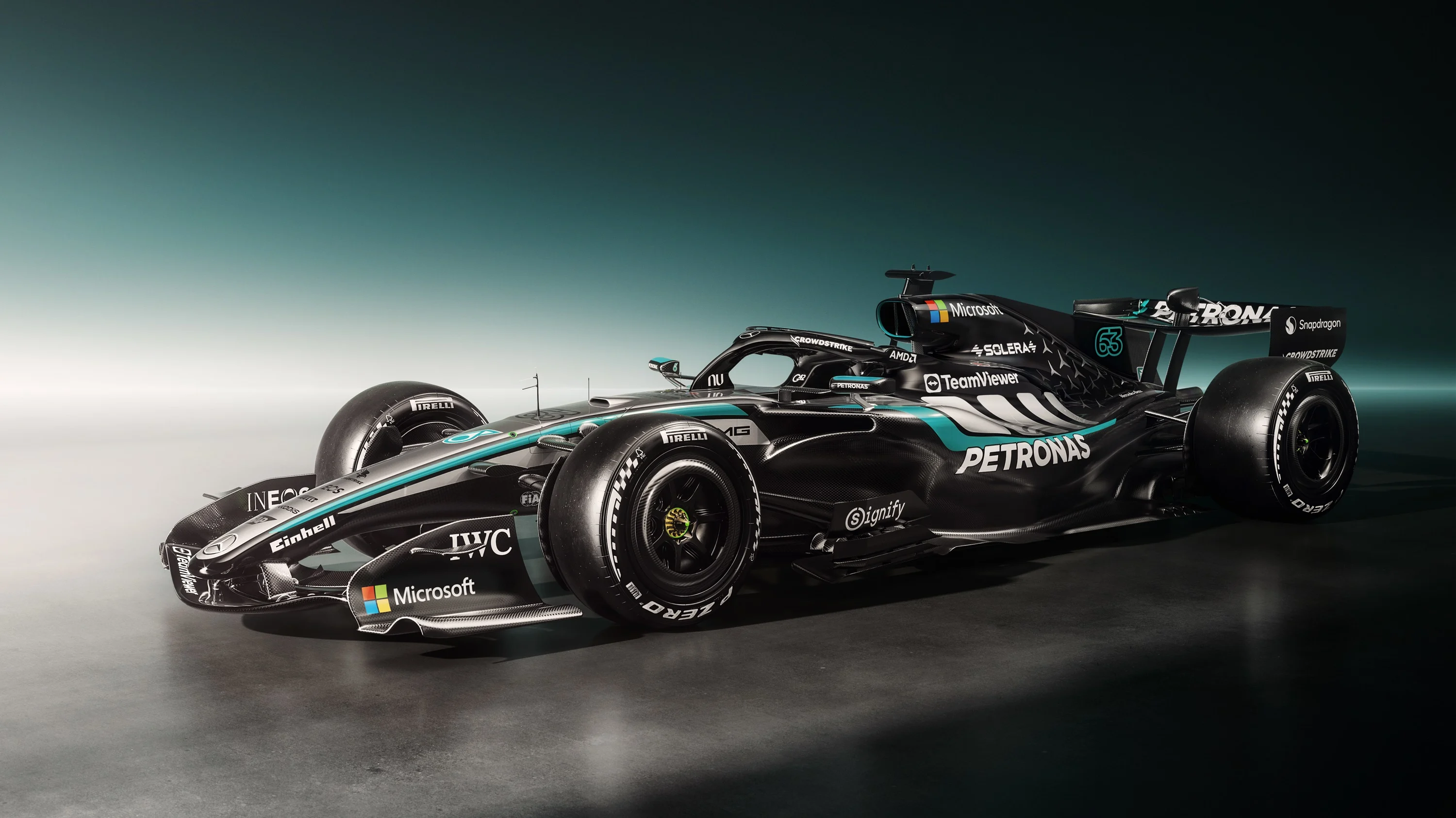 GALLERY: Check out every angle of Mercedes' new livery for 2026