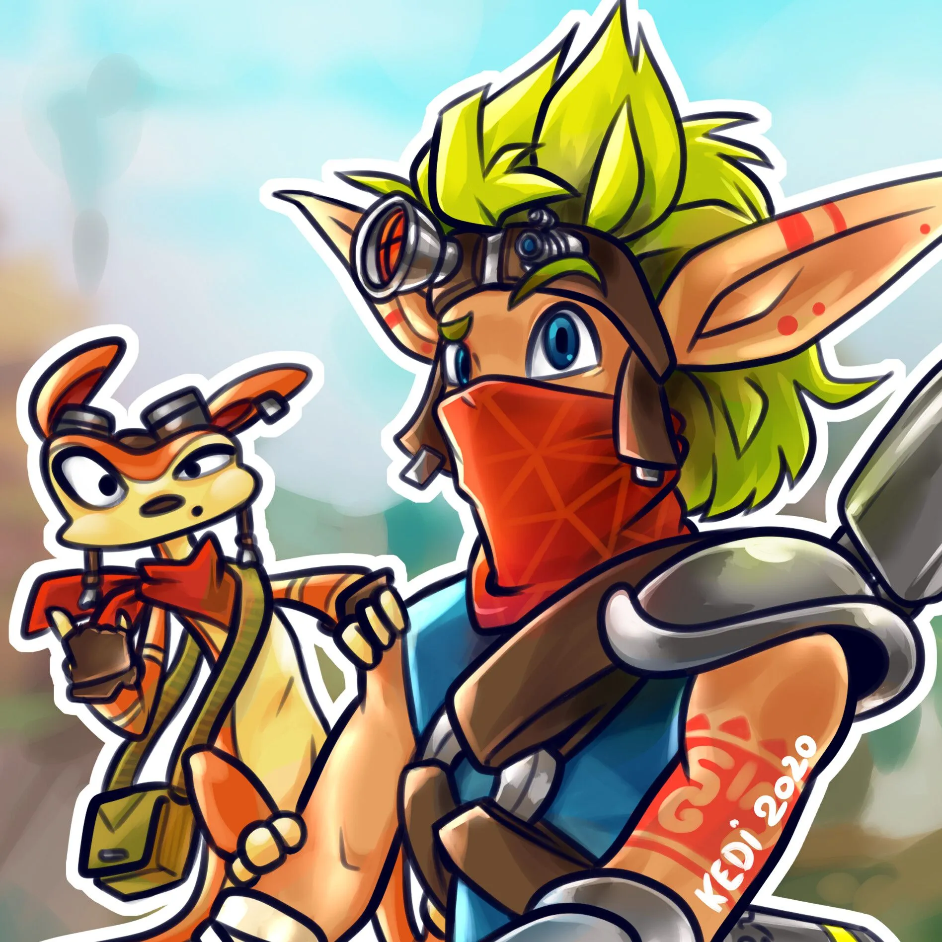Jack and Daxter fanart