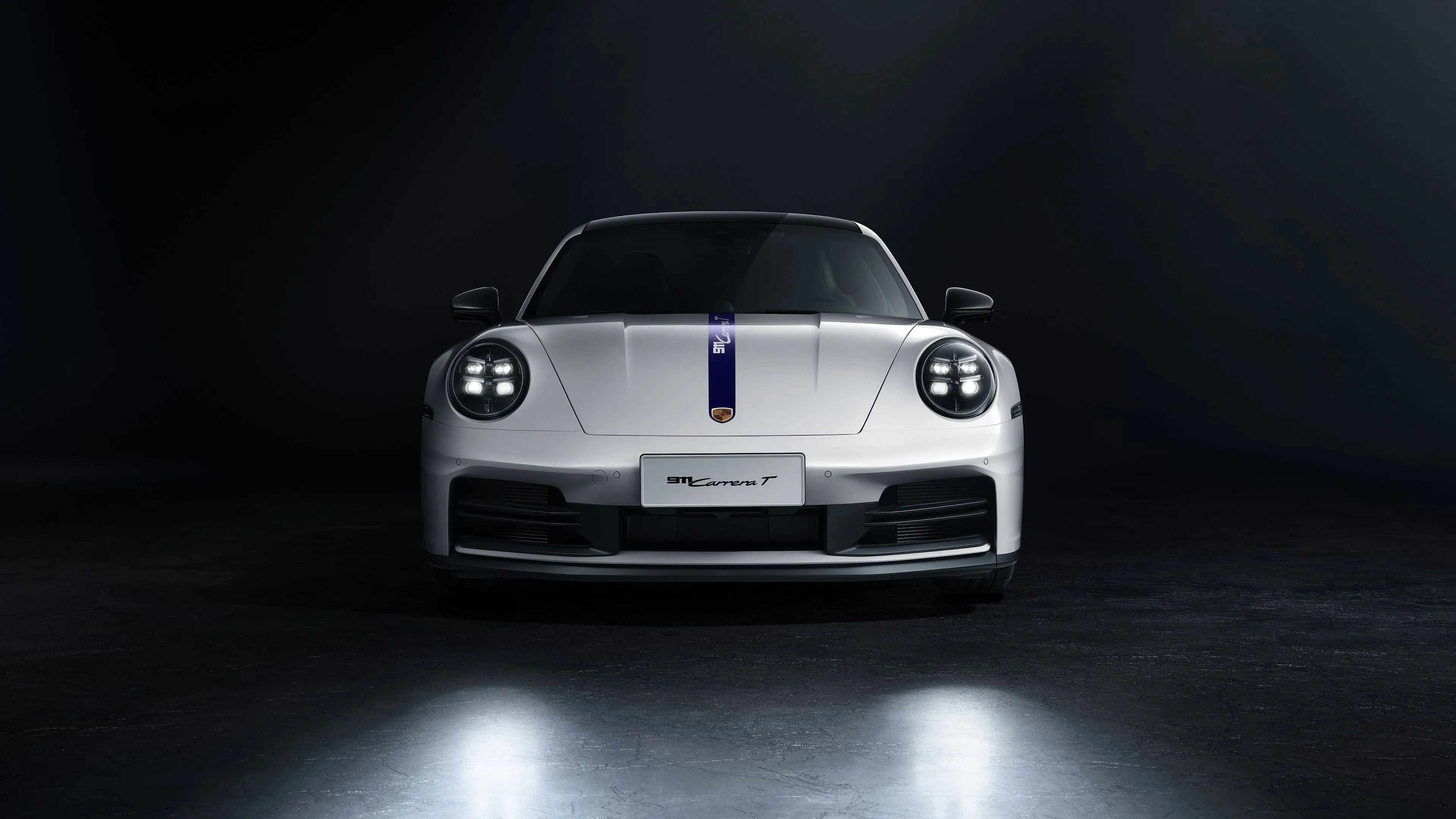 Porsche 911 Carrera T Wallpaper 4K, Dark background