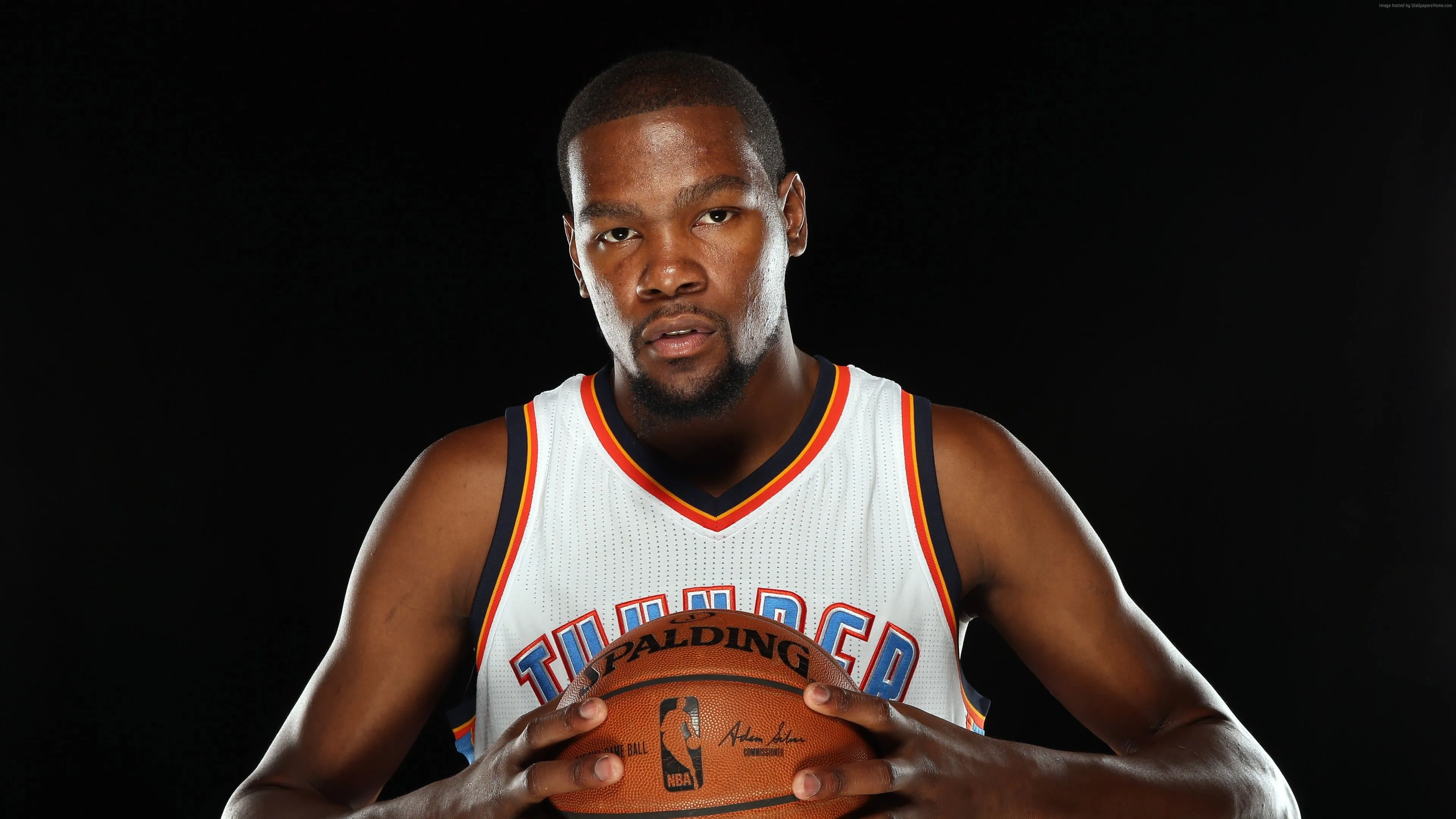 Kevin Durant Wallpaper 4K, American, Basketball player, NBA