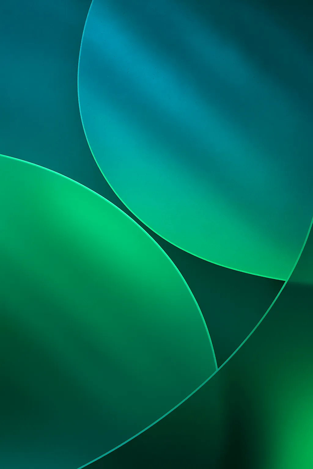 Official Default Stock Apple IOS 26 Green Wallpaper