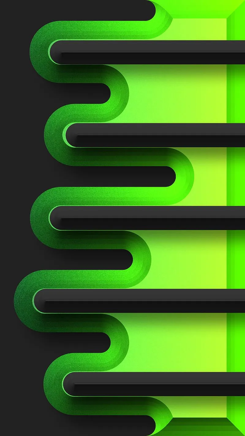 Black green, HD phone wallpaper