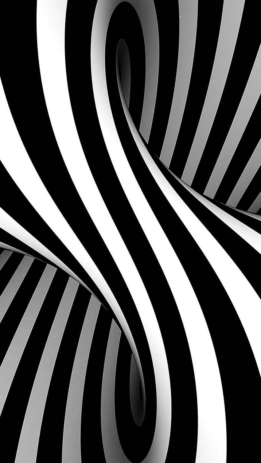 Vertical black and white HD wallpaper