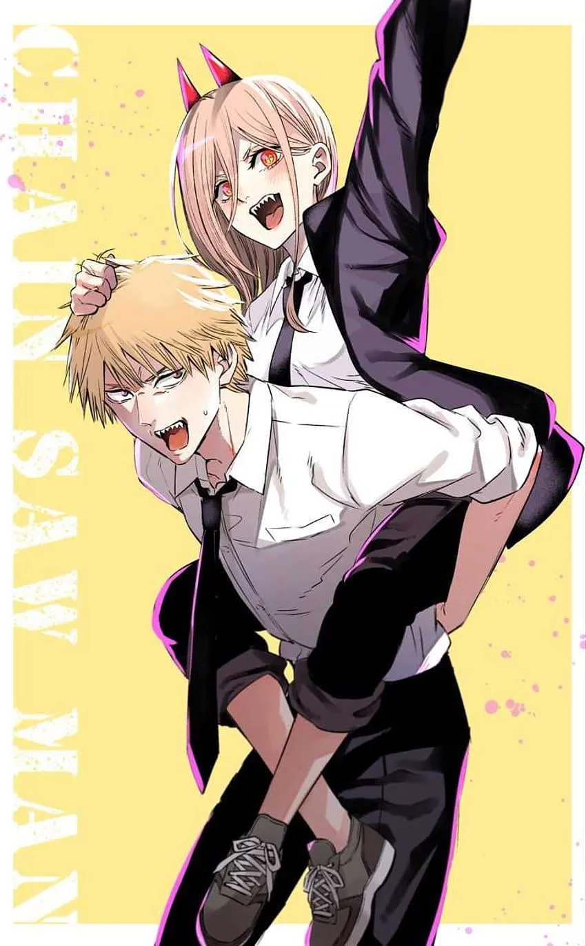 Chainsaw man phone HD phone wallpaper