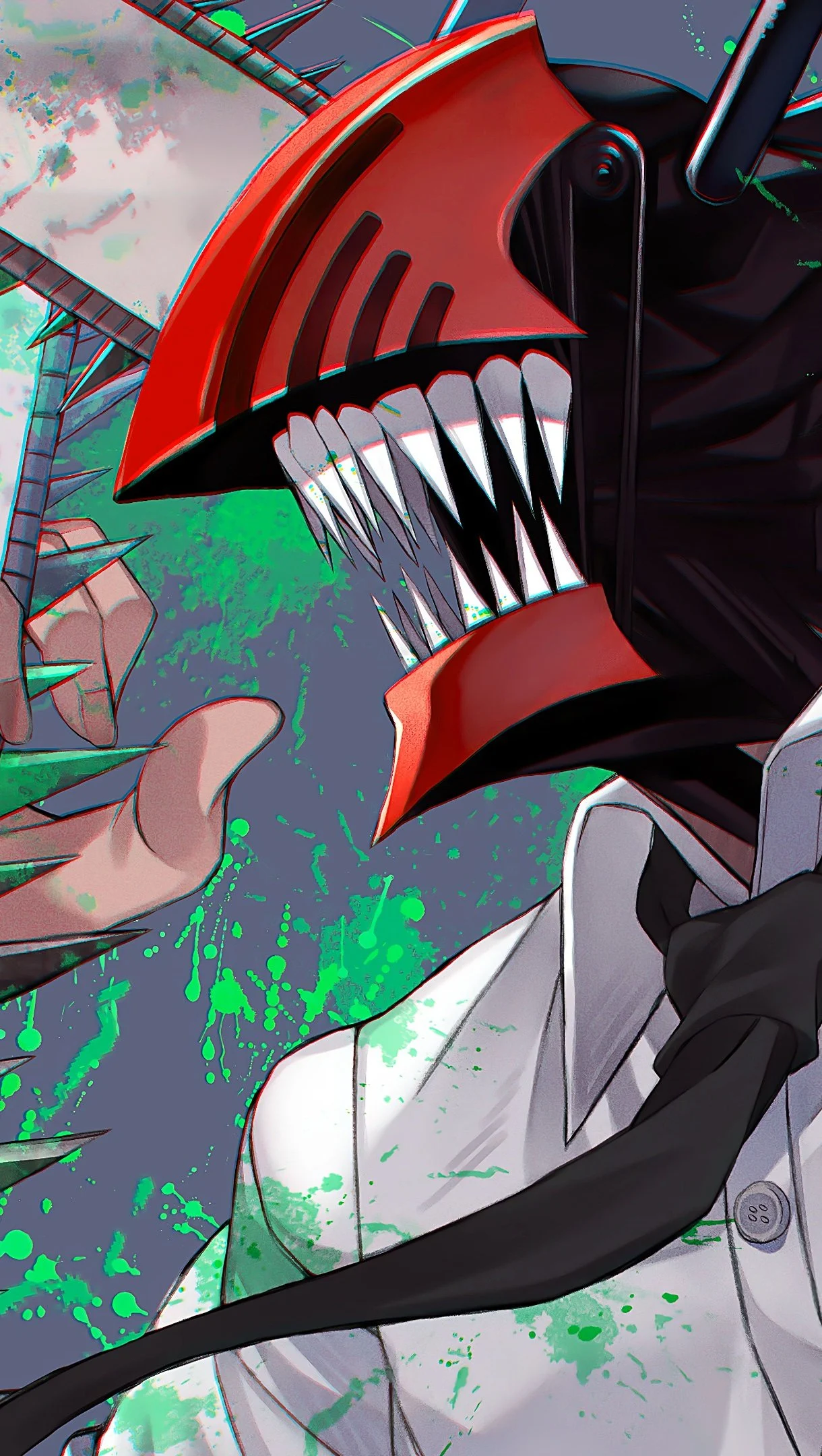 Denji from Chainsaw Man Anime Wallpaper 4k for iPhone and Mobile Phone