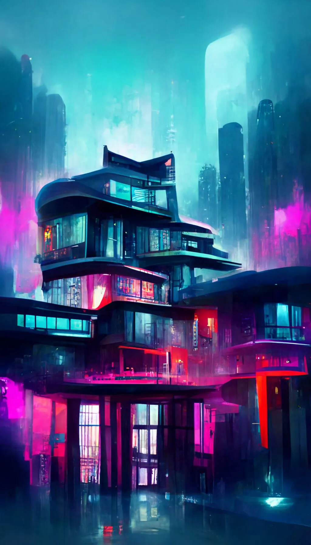Cyberpunk Wallpaper for mobile (Sharp and high quality)