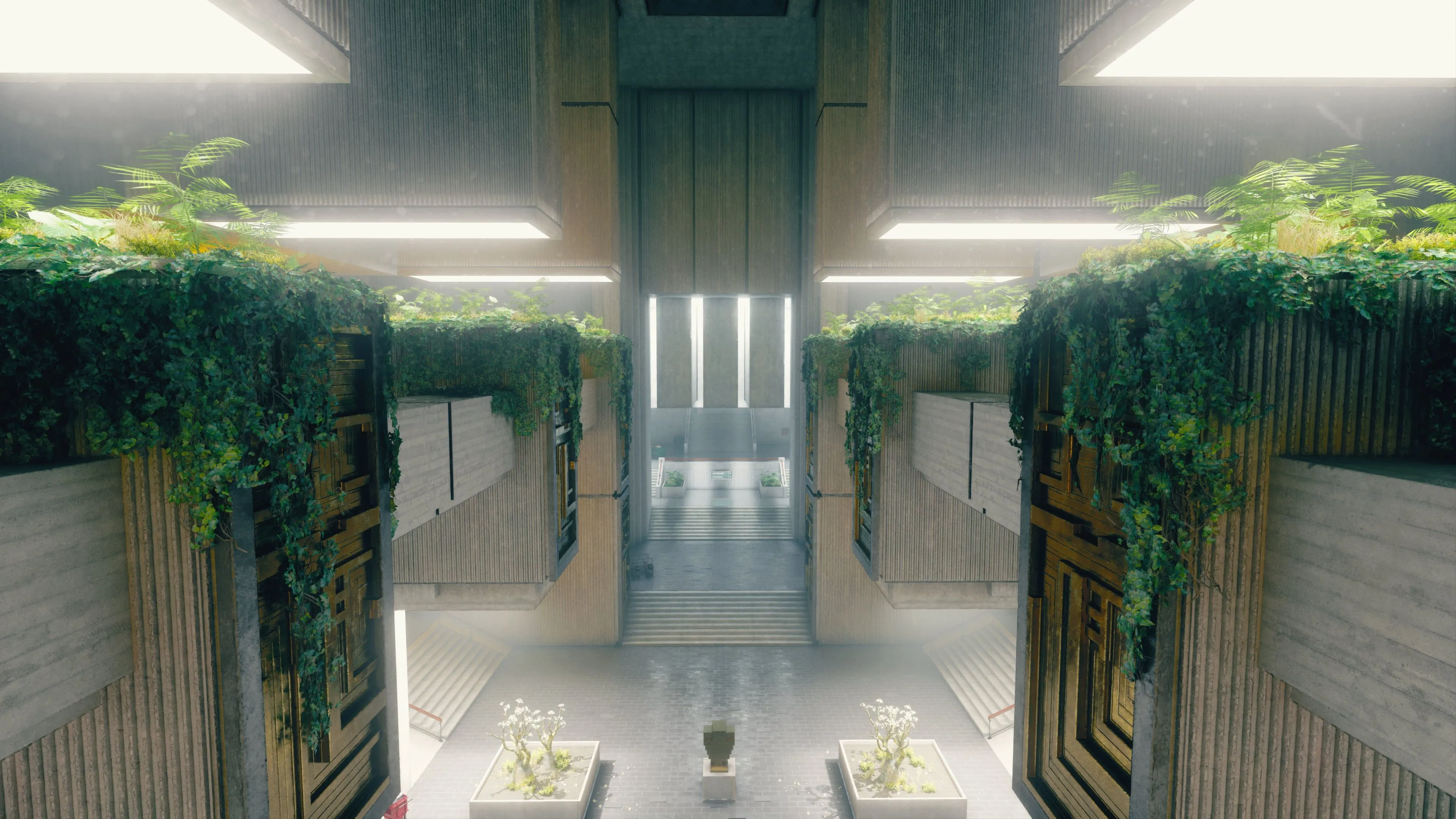 HD wallpaper: Control, architecture, Remedy Games. Architecture, Brutalist architecture, Brutalism