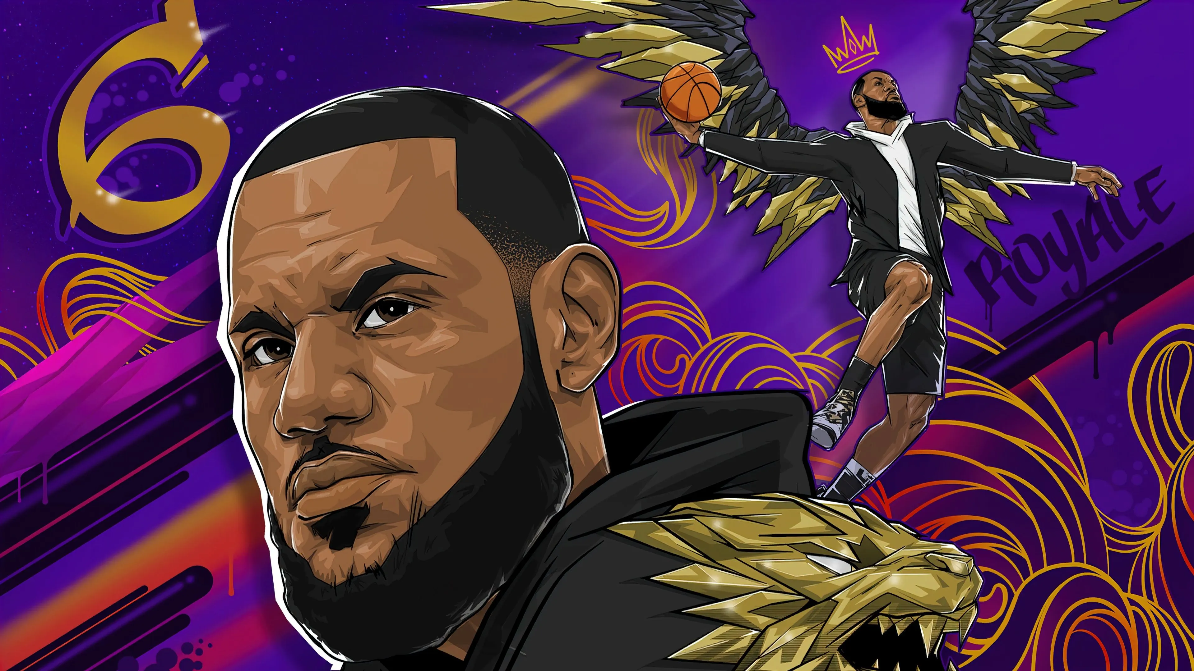 Lebron James, Fortnite, Battle Royale, Game, 4K, Pc, HD Wallpaper