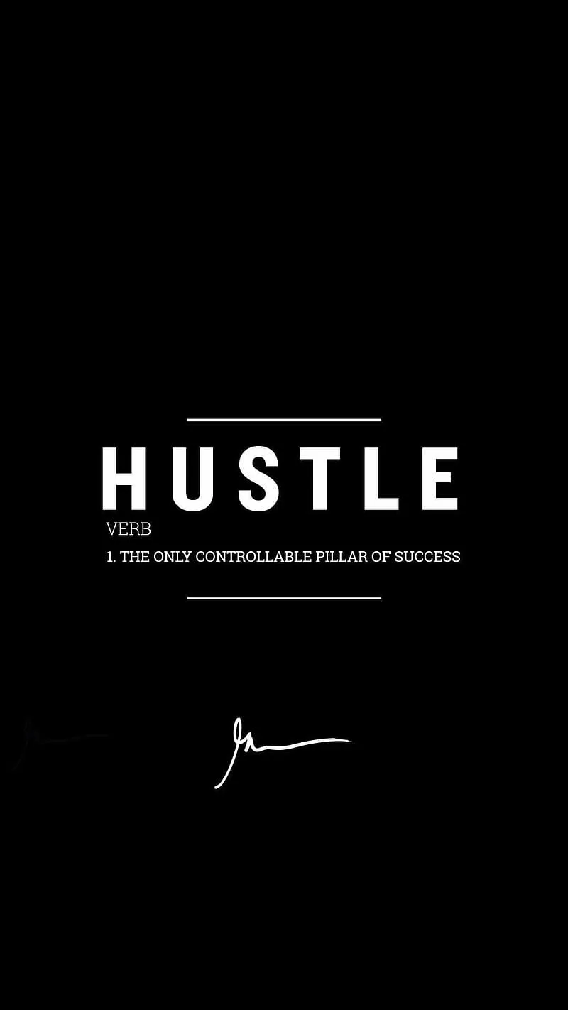 Hustle, motivation, motivational, HD phone wallpaper