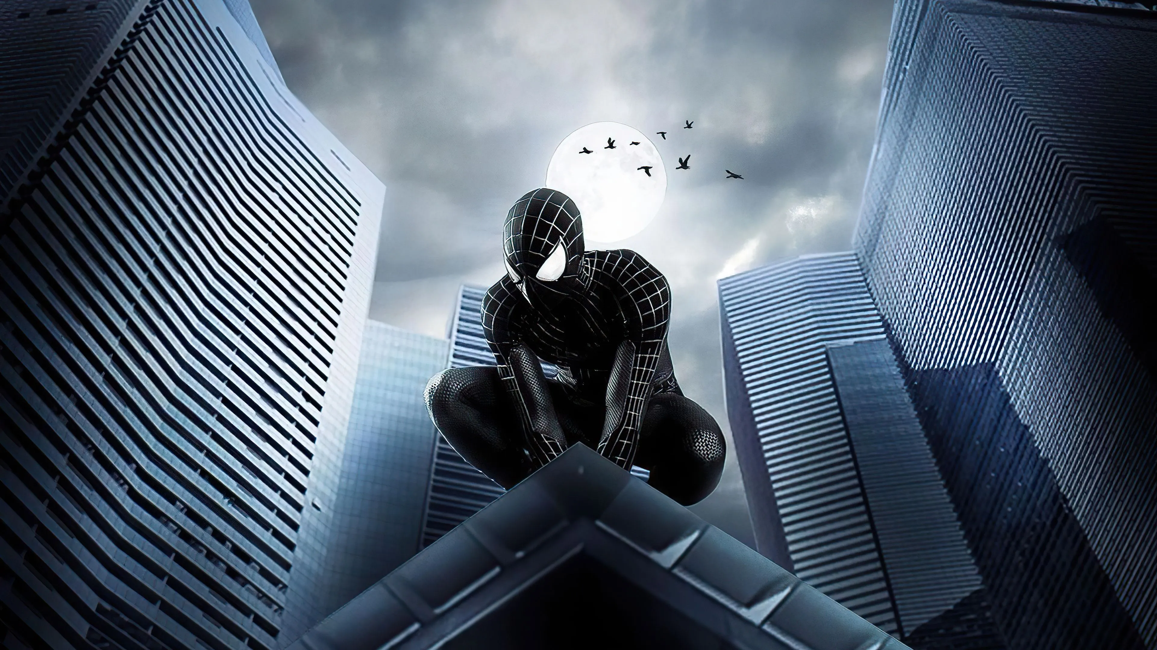Spider Man Dark Knight Wallpaper, HD Superheroes 4K Wallpaper, Image and Background